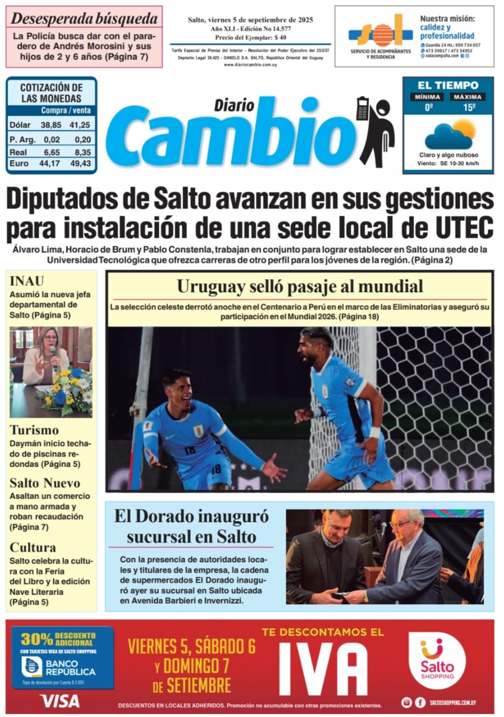Portada de hoy