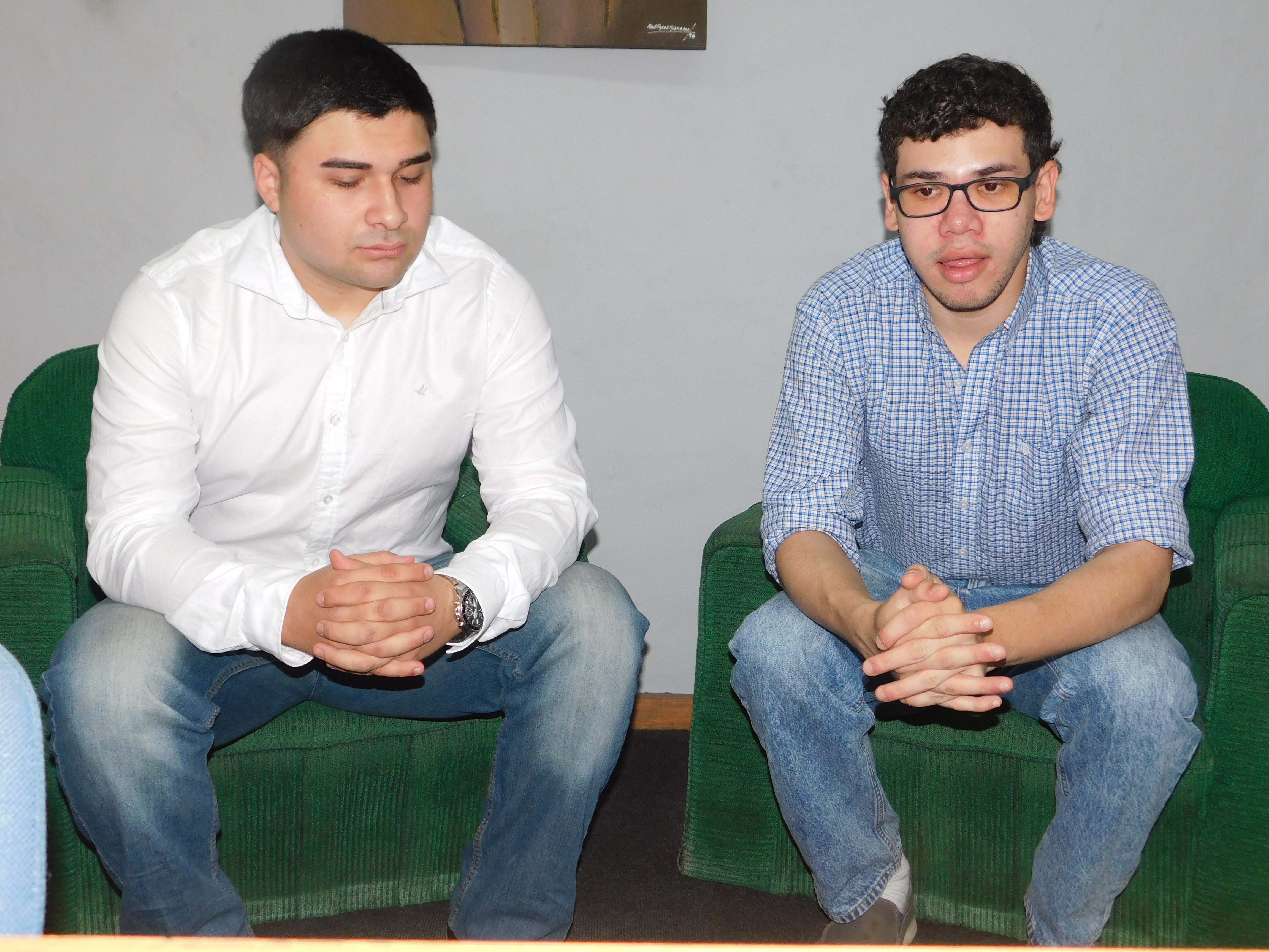 Santiago De Lima y Mateo Serradel en CAMBIO.