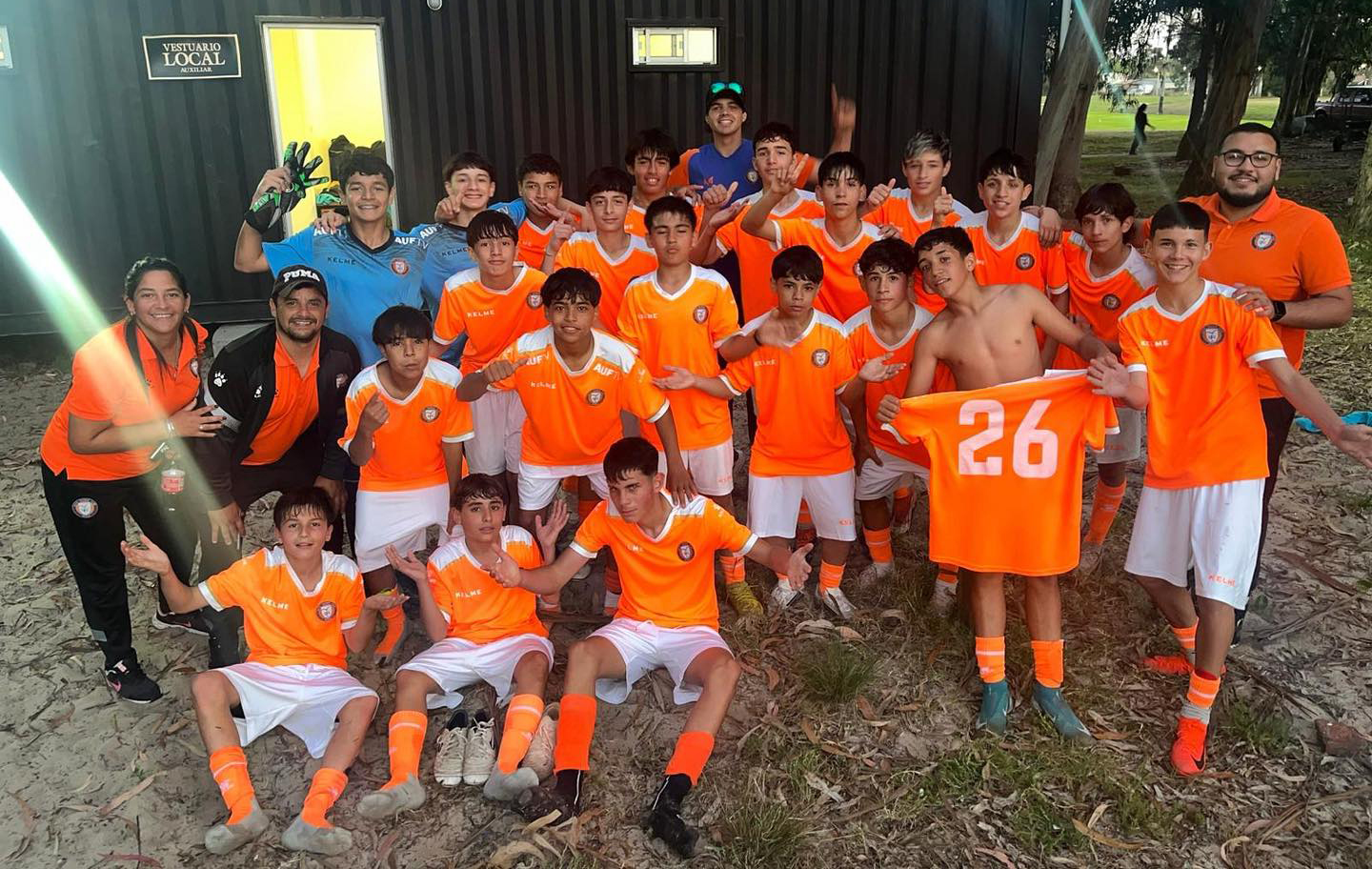 Por el Sub 13 Salto FC venció ayer 1-0 a Peñarol en Montevideo.