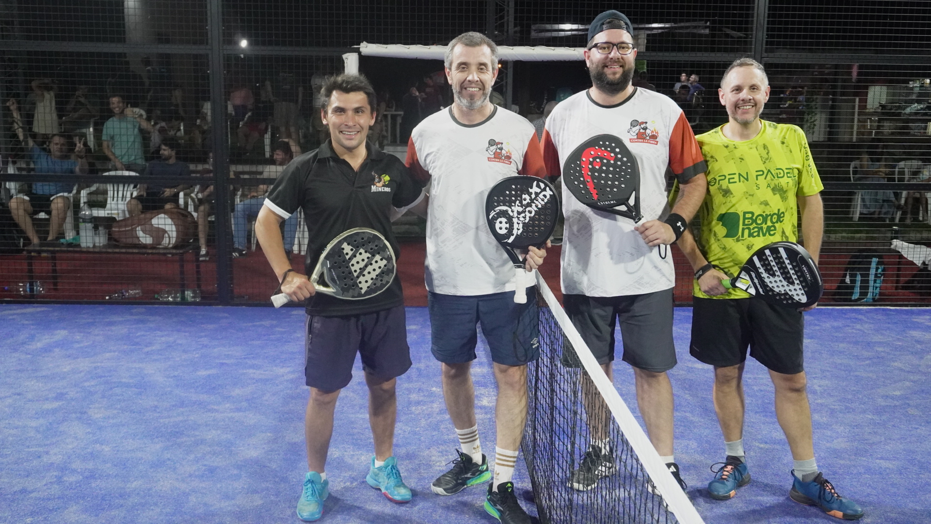 Finalistas 4ta Categoría:  Melo/Quintana - Sosa/ Frakksoni