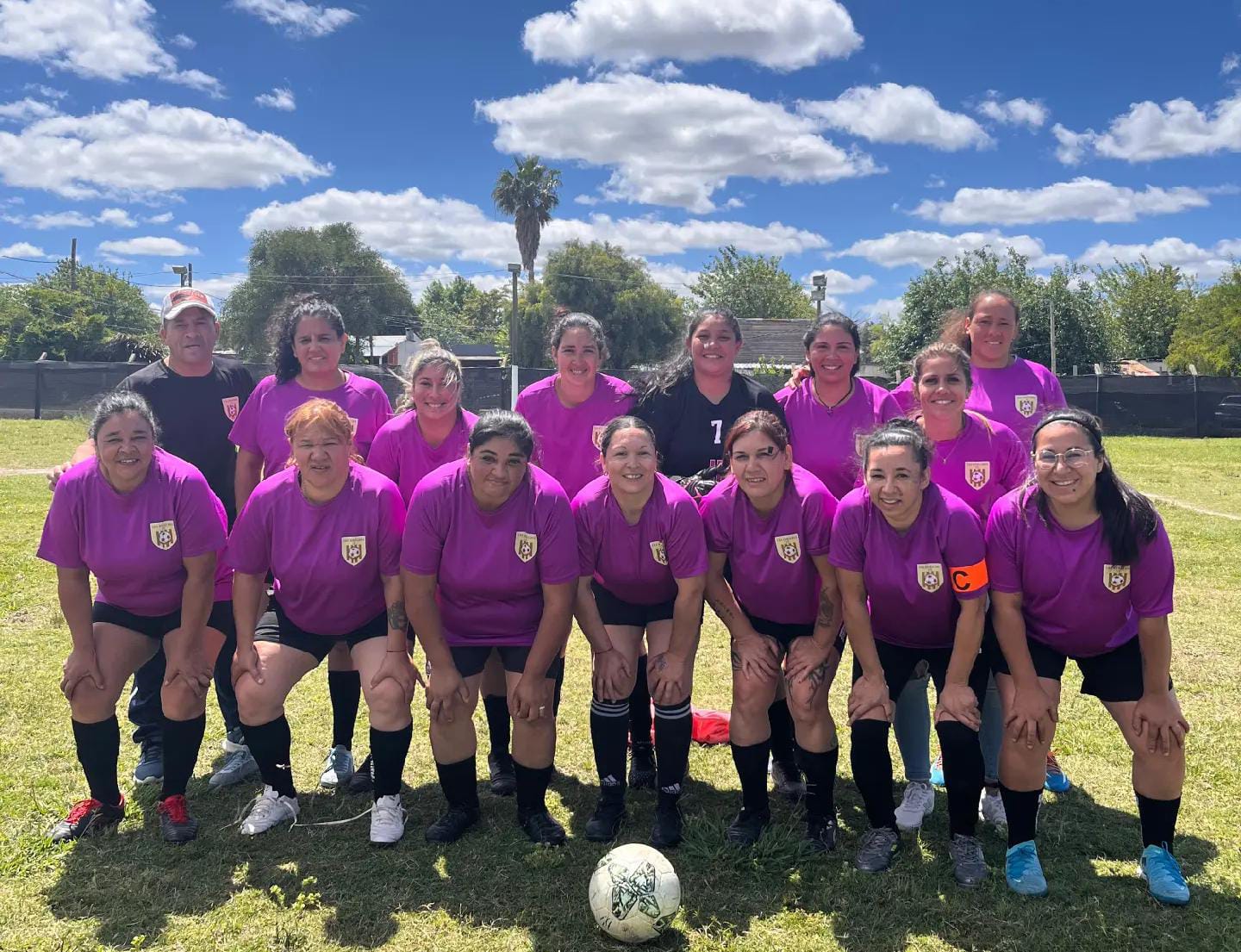 Las Rebeldes, equipo campeón Copa de Oro.