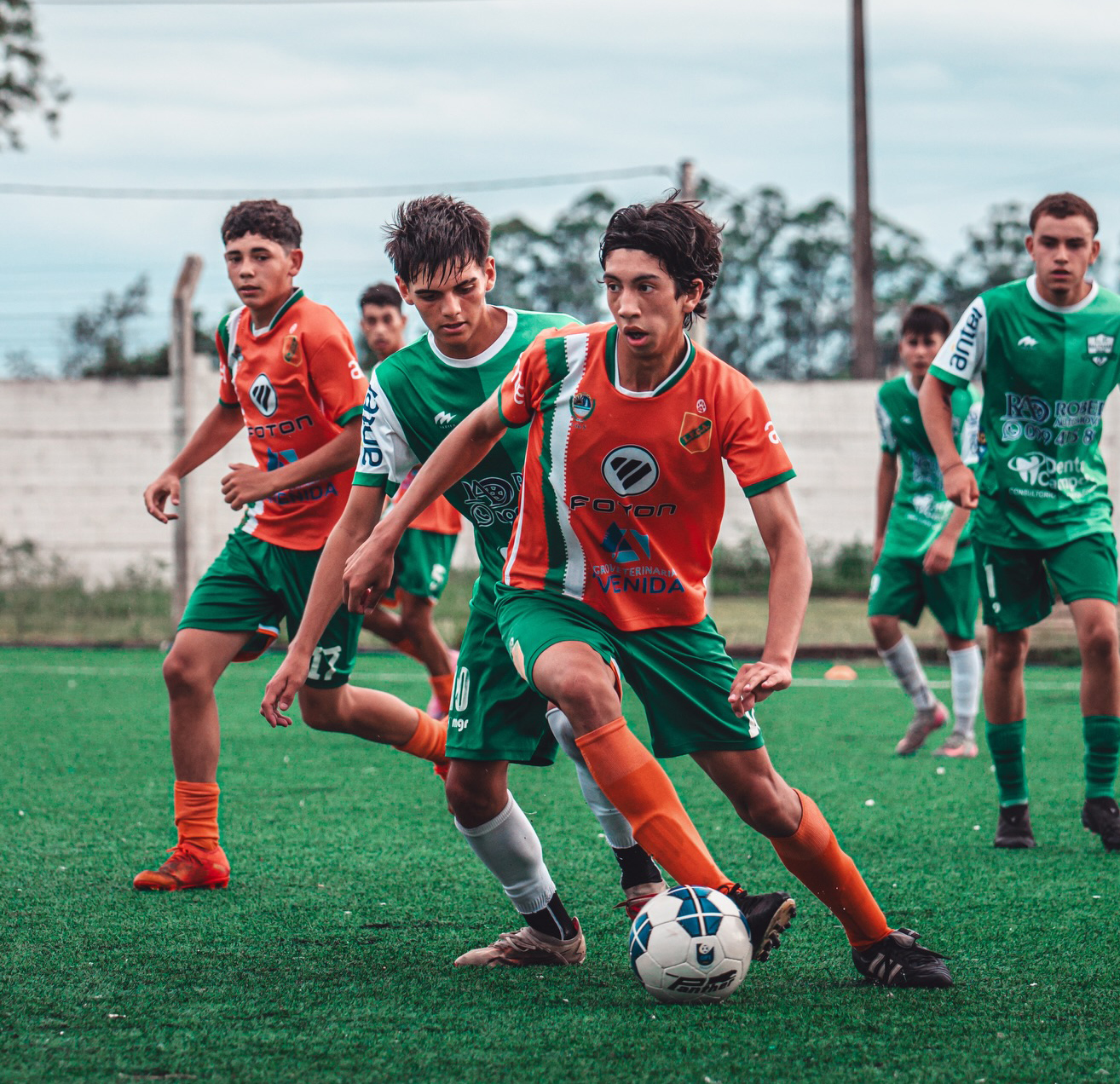 Los equipos de Liga Agraria jugaron sus primeros amistosos la semana pasada, con triunfos sobre Baltasar Brum. Foto 'Liga Agraria' 