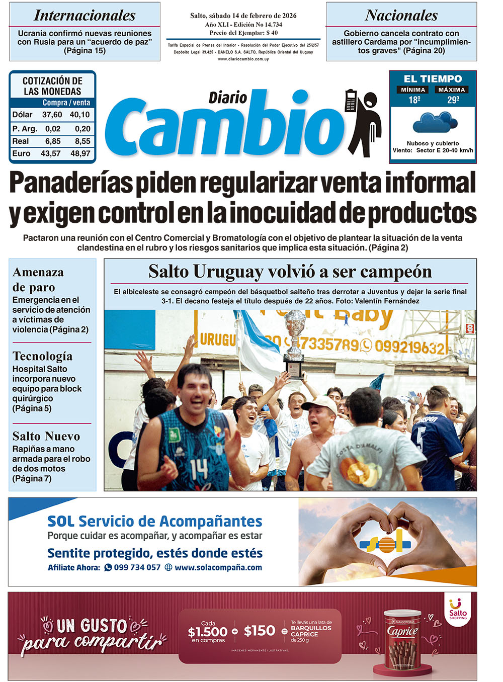 Portada de hoy