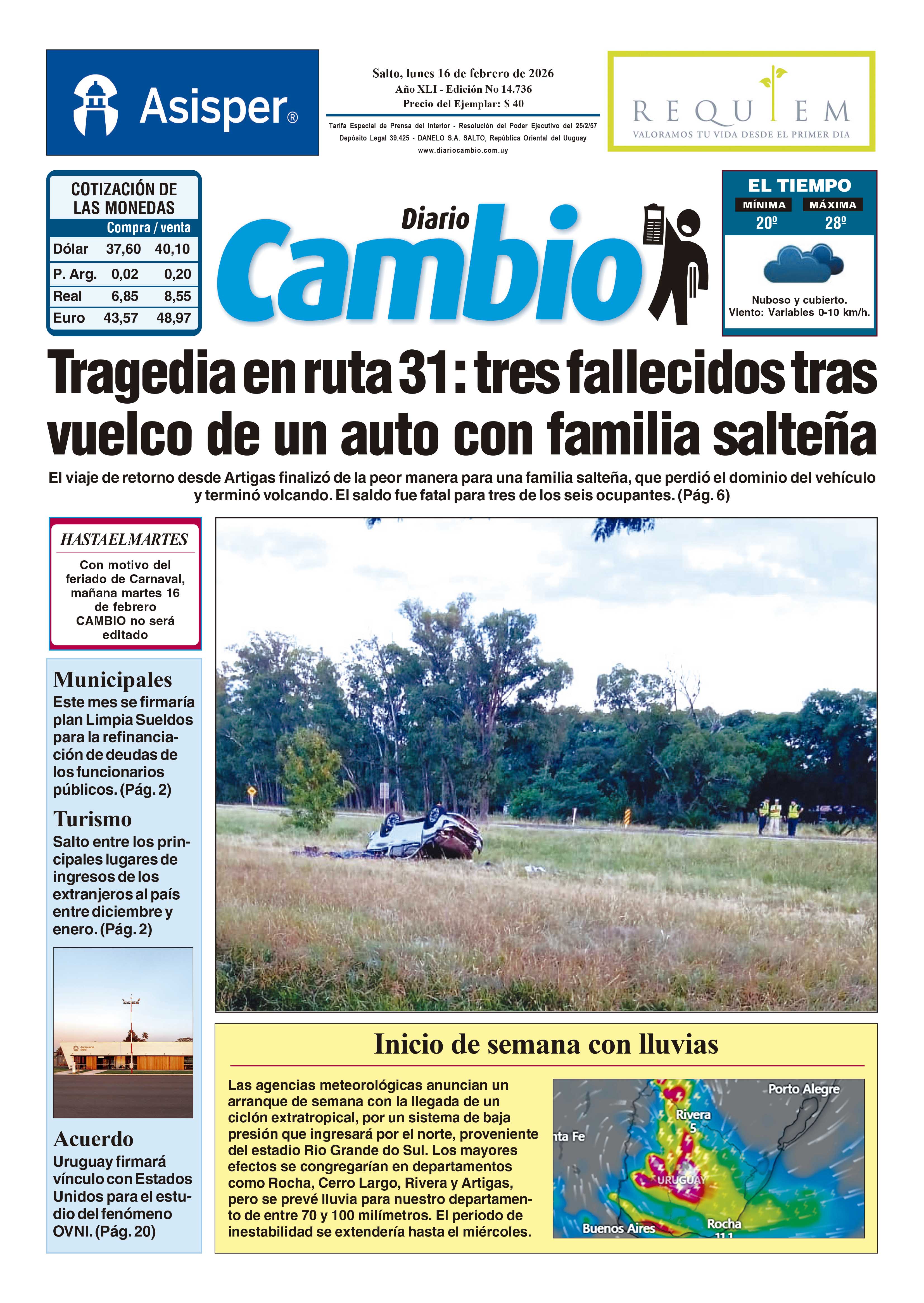 Portada de hoy