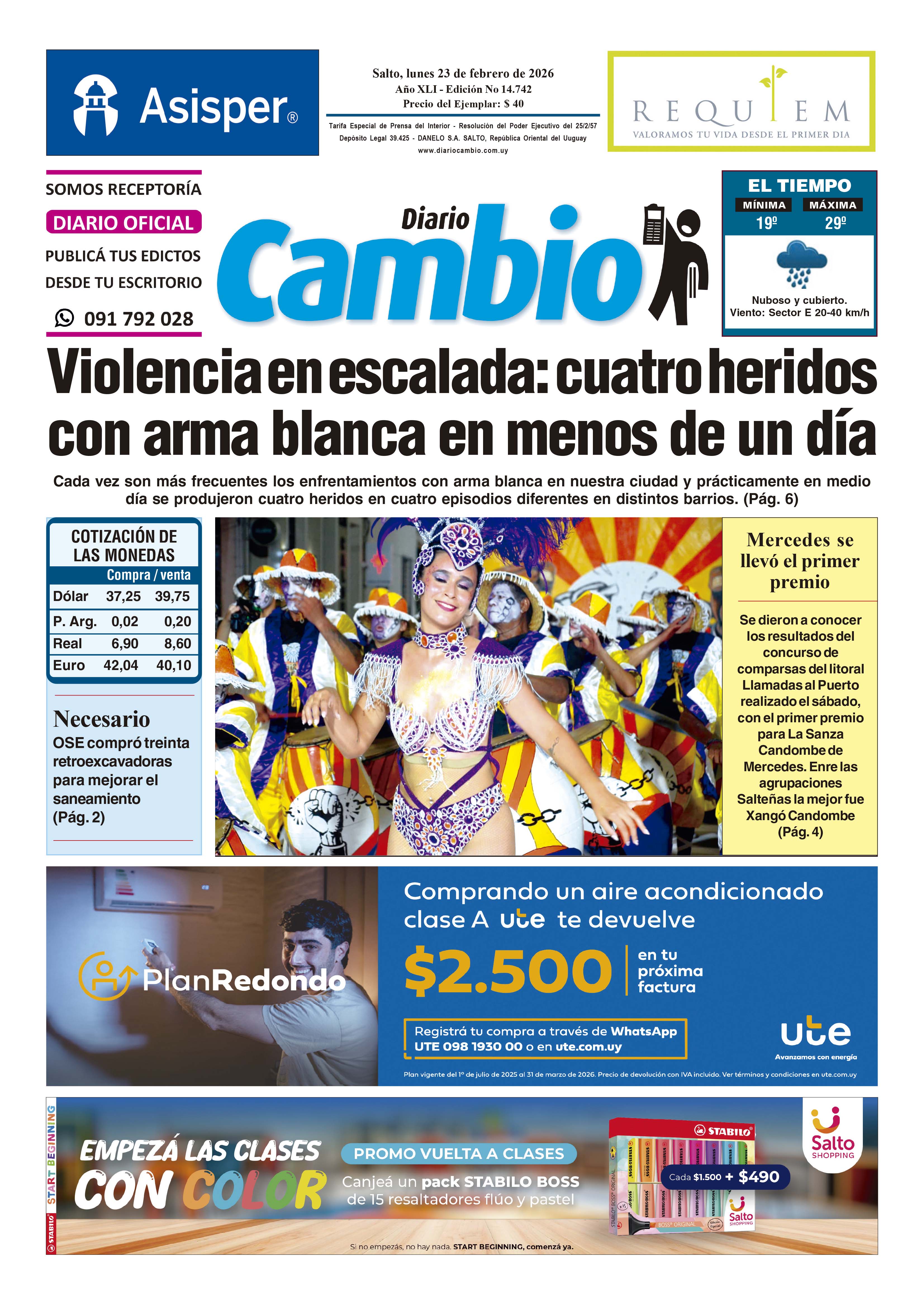 Portada de hoy
