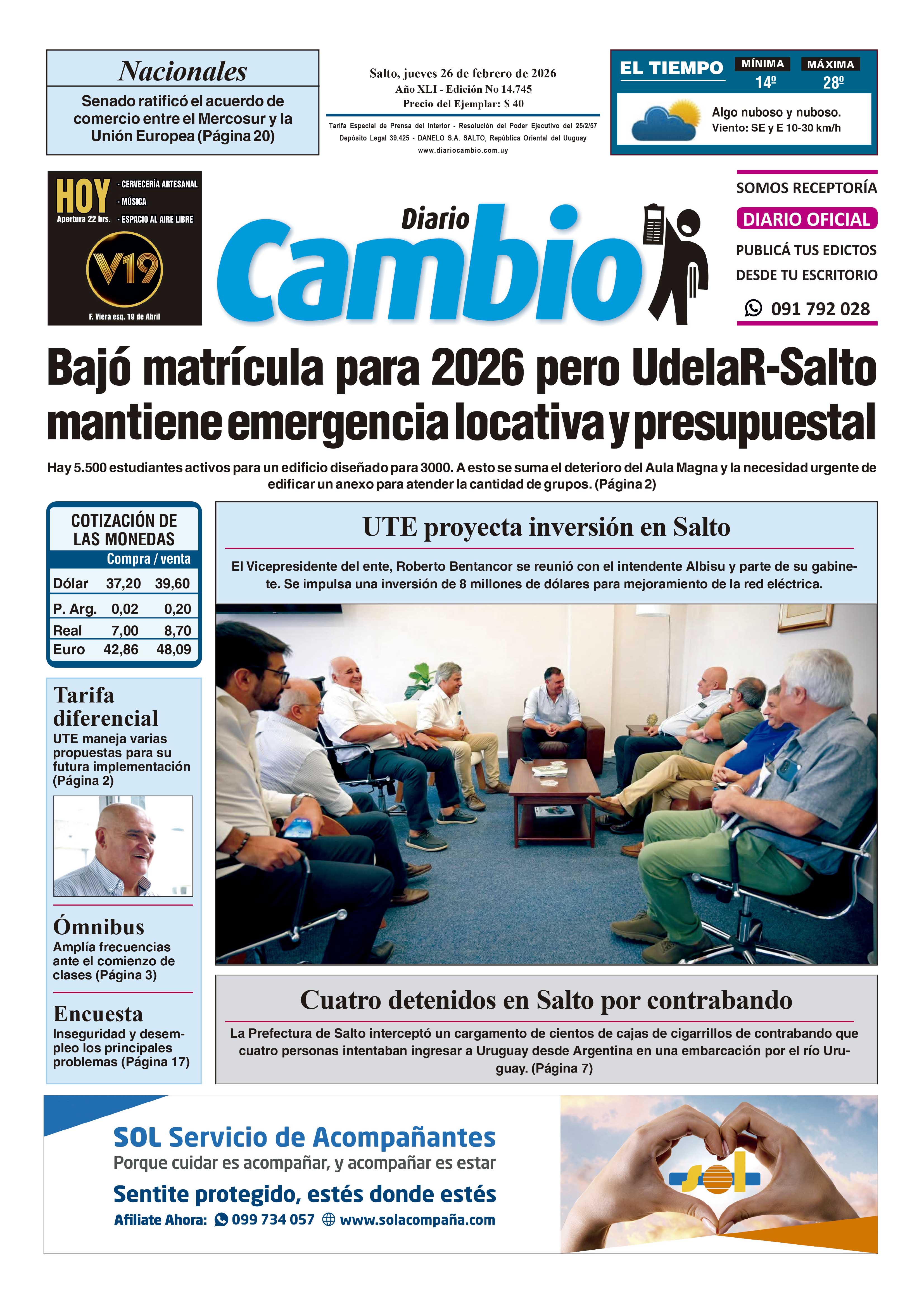 Portada de hoy