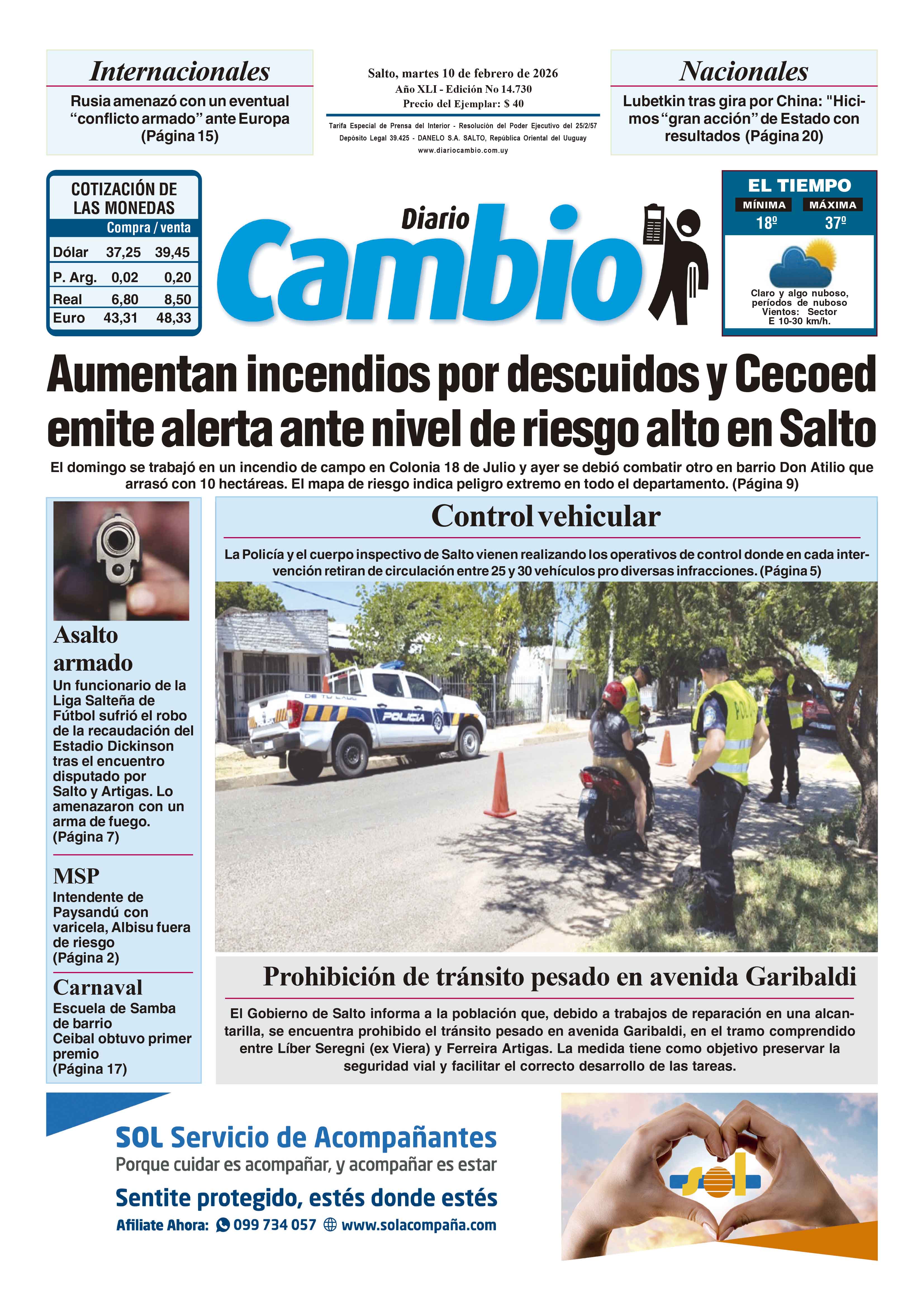 Portada de hoy