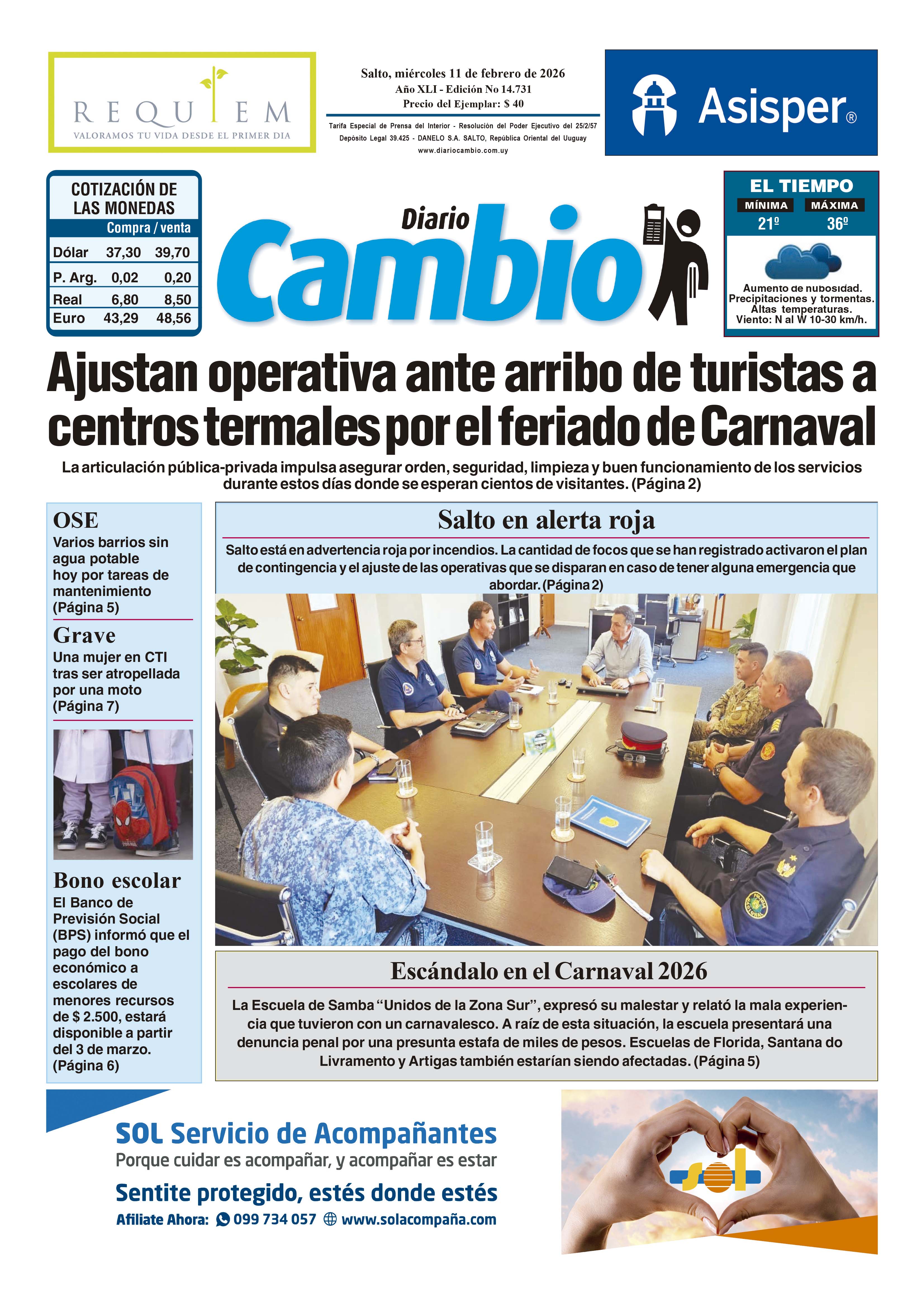 Portada de hoy