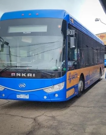 Motor del bus eléctrico ya  fue reparado y hoy entra  nuevamente en circulación