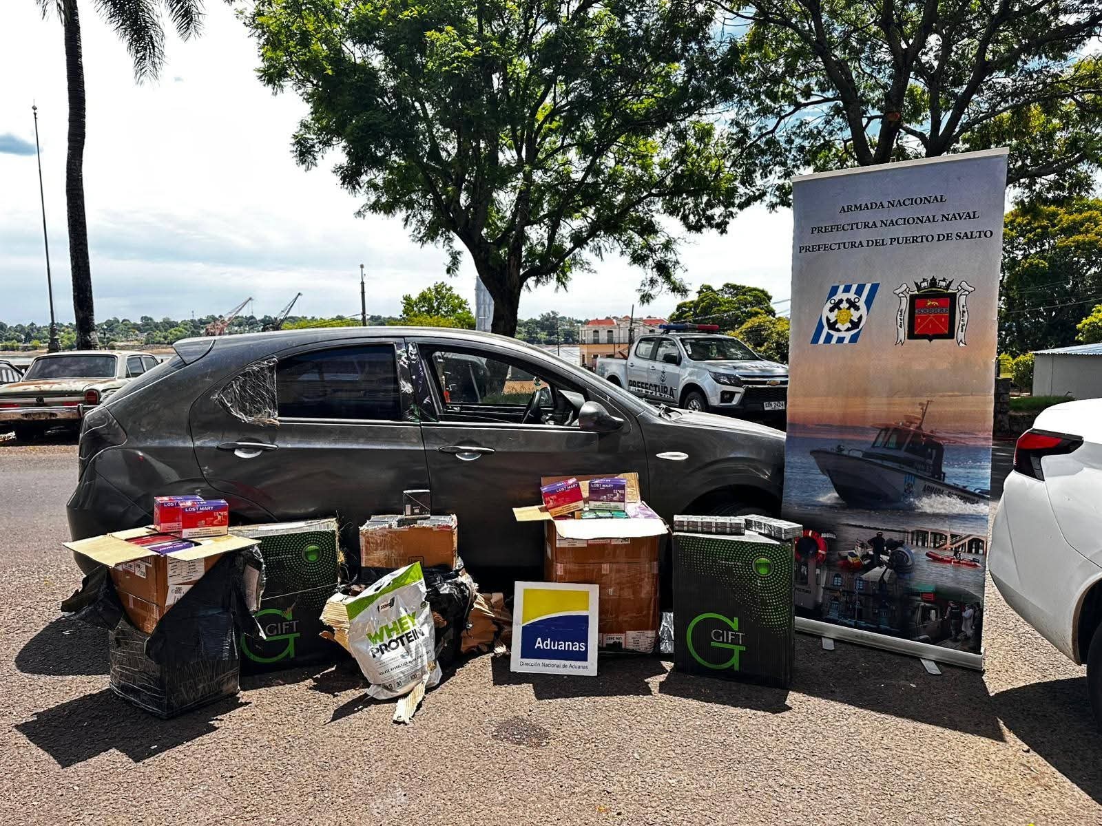 Millonario golpe al contrabando: la incautación supera el millón de pesos