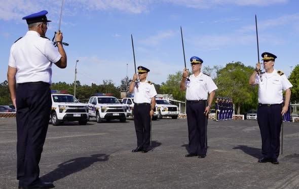 Crio. Ernesto Cossio asumió como Jefe de Policía de Salto