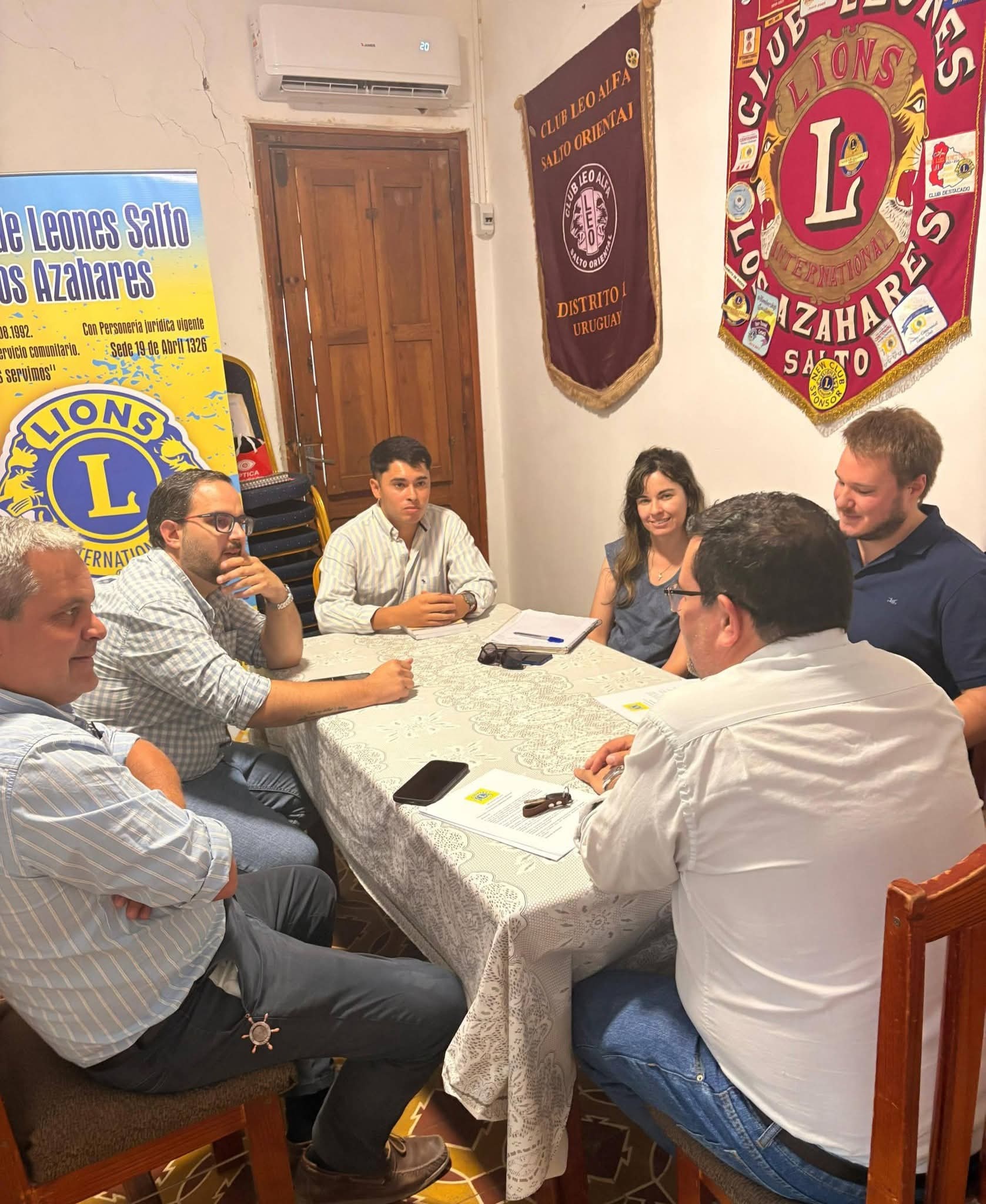 Club de Leones e Intendencia coordinan  nuevo Banco de Alimentos y Materiales