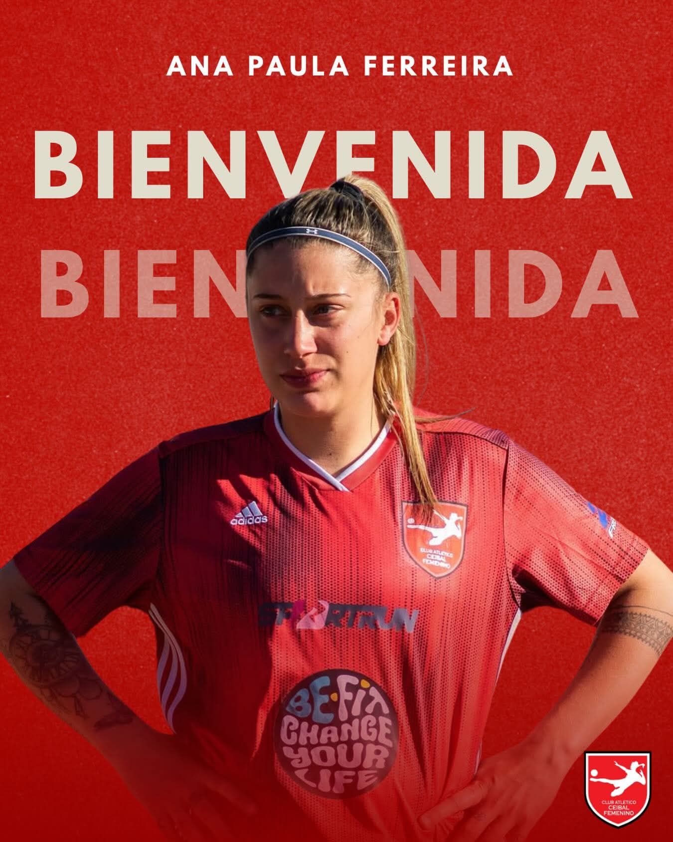 Fútbol Femenino  Ana Paula Ferreira jugará en las “Guapas” de Ceibal