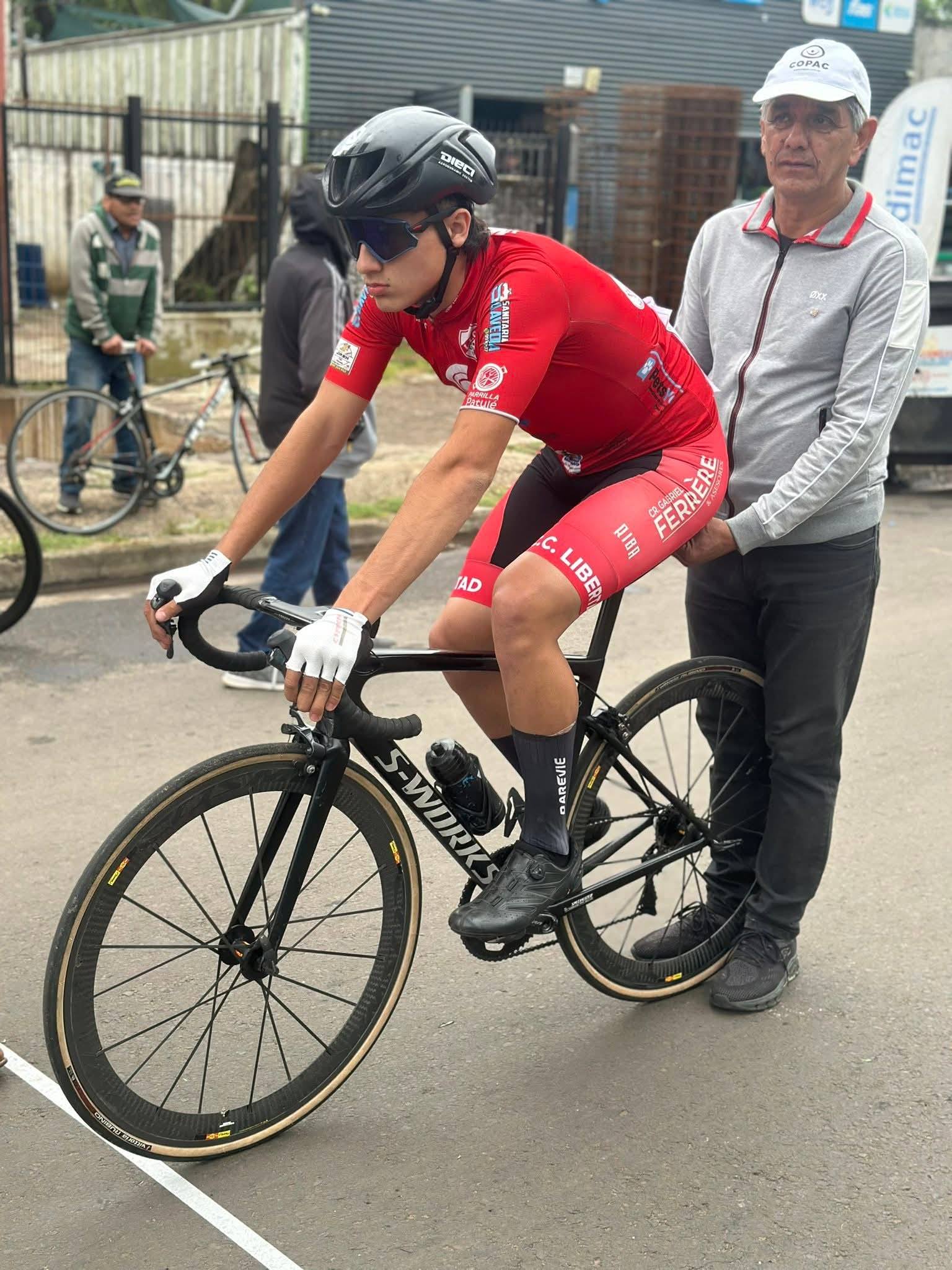 Agustín Saavedra corre la contrarreloj Nacional