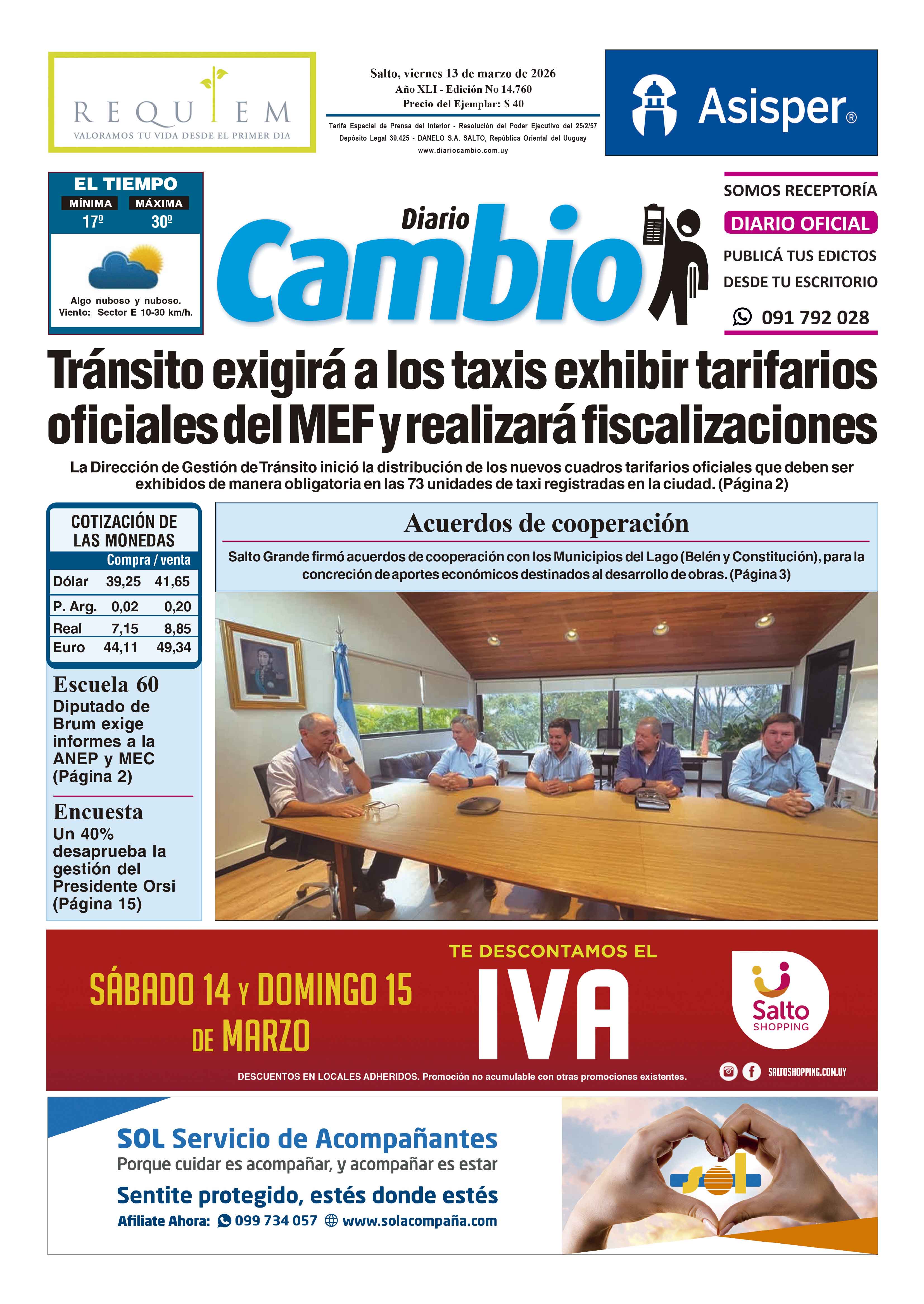 Portada de hoy
