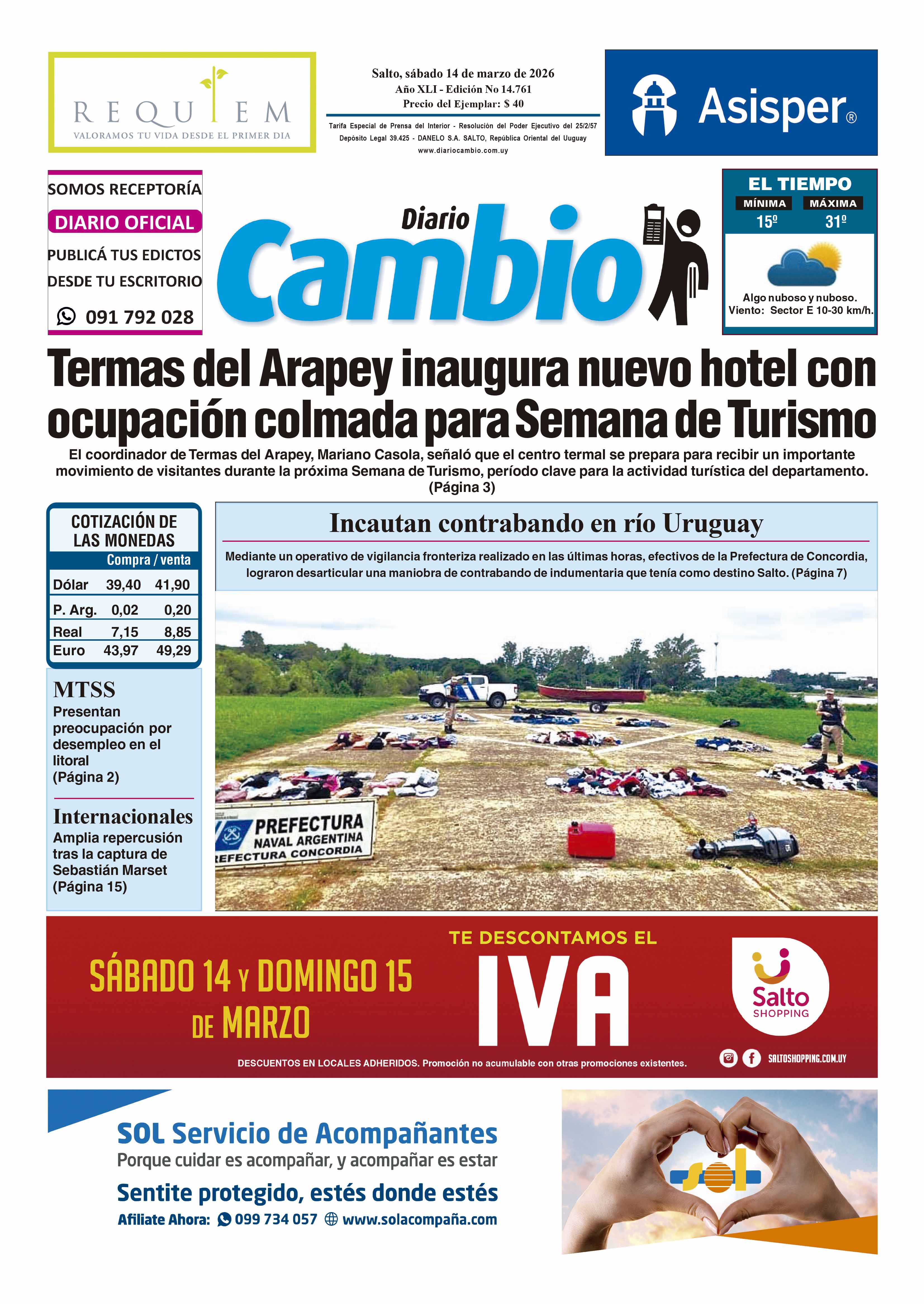 Portada de hoy