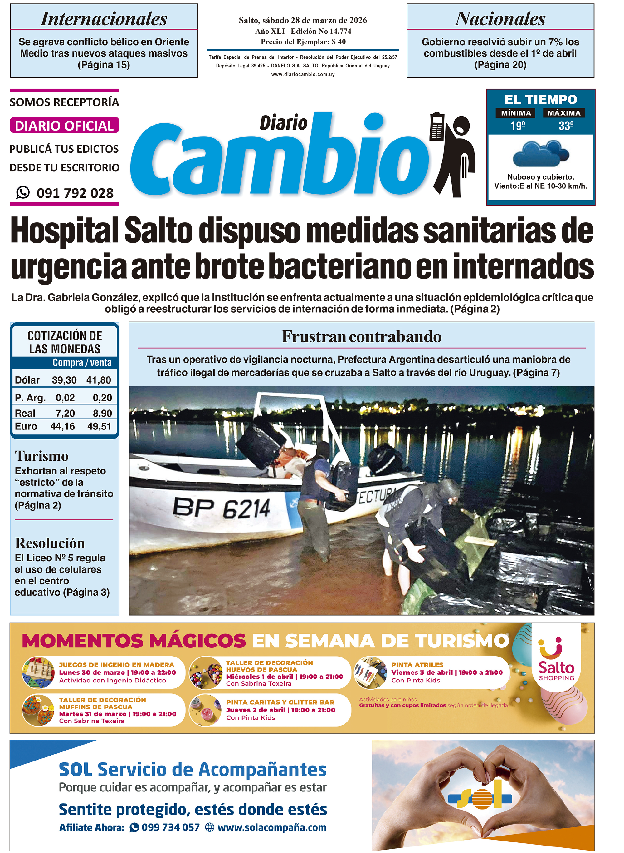 Portada de hoy