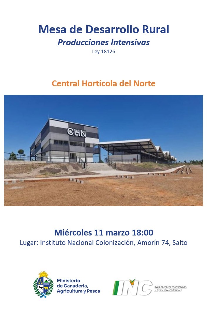 La Central Hortícola del Norte será eje central de la próxima Mesa de Desarrollo Rural en Salto