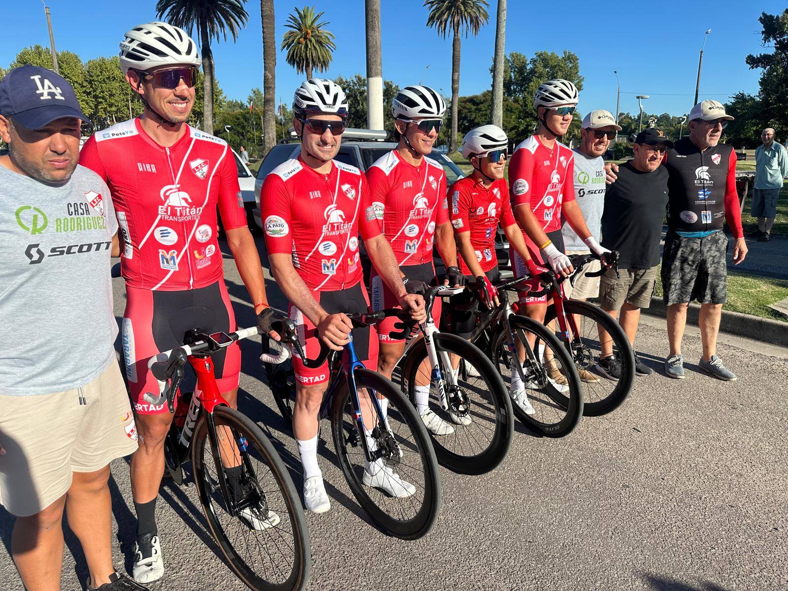 Vuelta Ciclista Chaná: los tiempos  de carrera del Libertad de Salto   