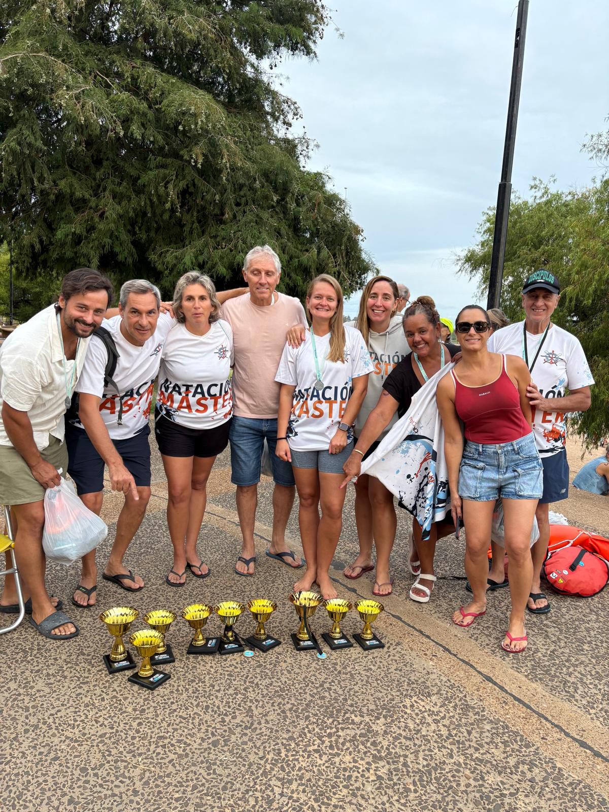 Natación: Nadadores salteños destacados en el Cruce Salto-Concordia 2026