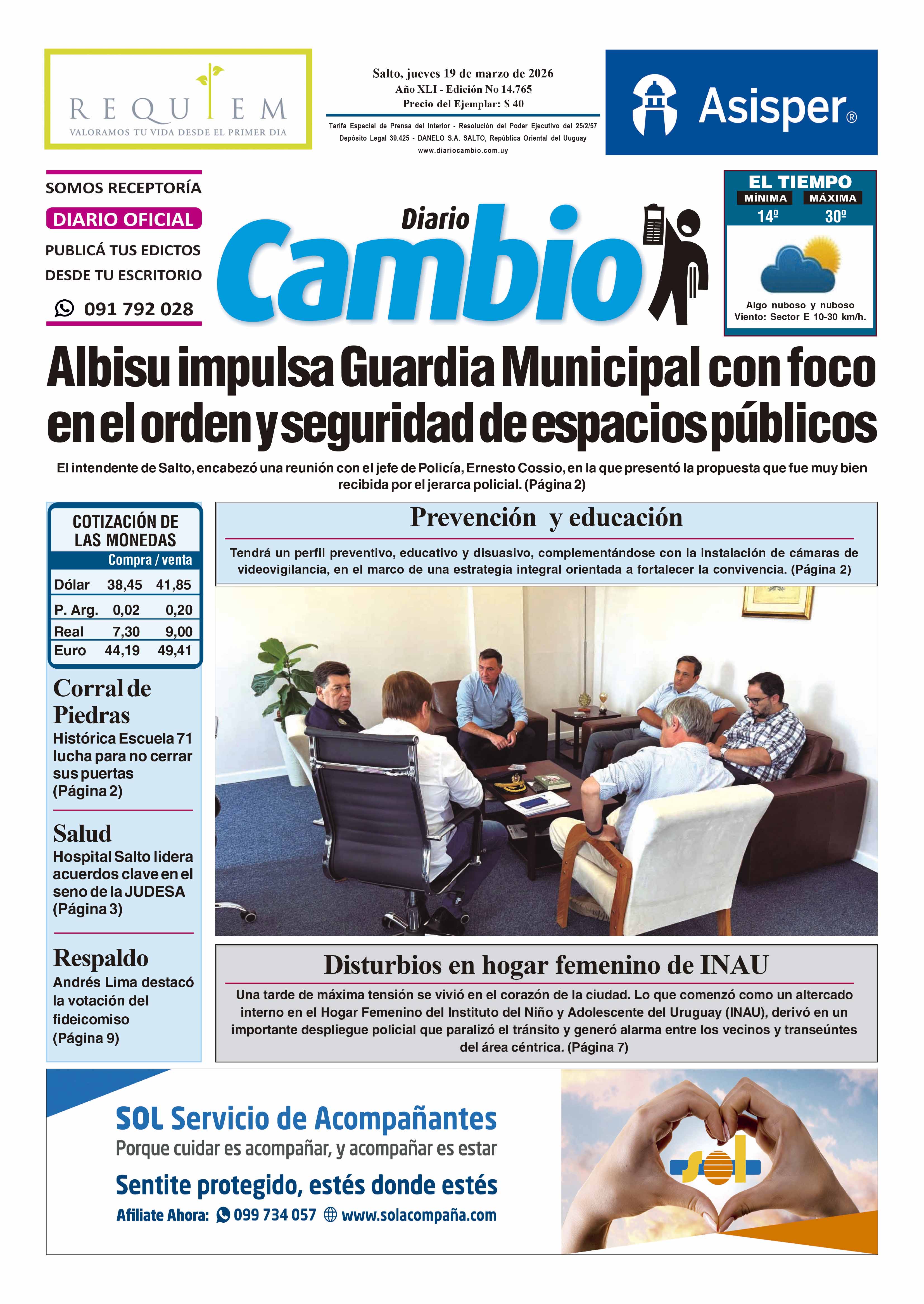 Portada de hoy