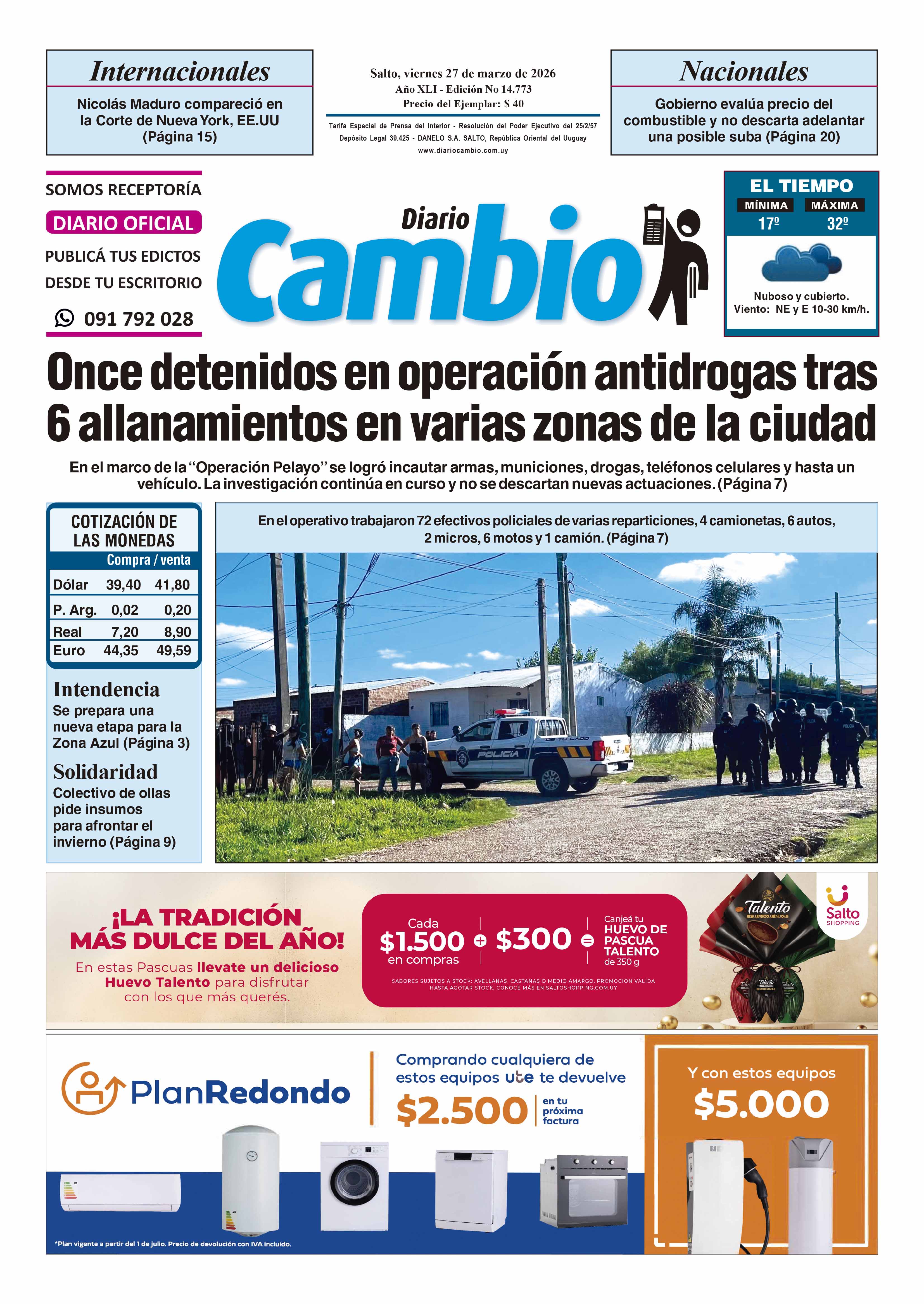 Portada de hoy