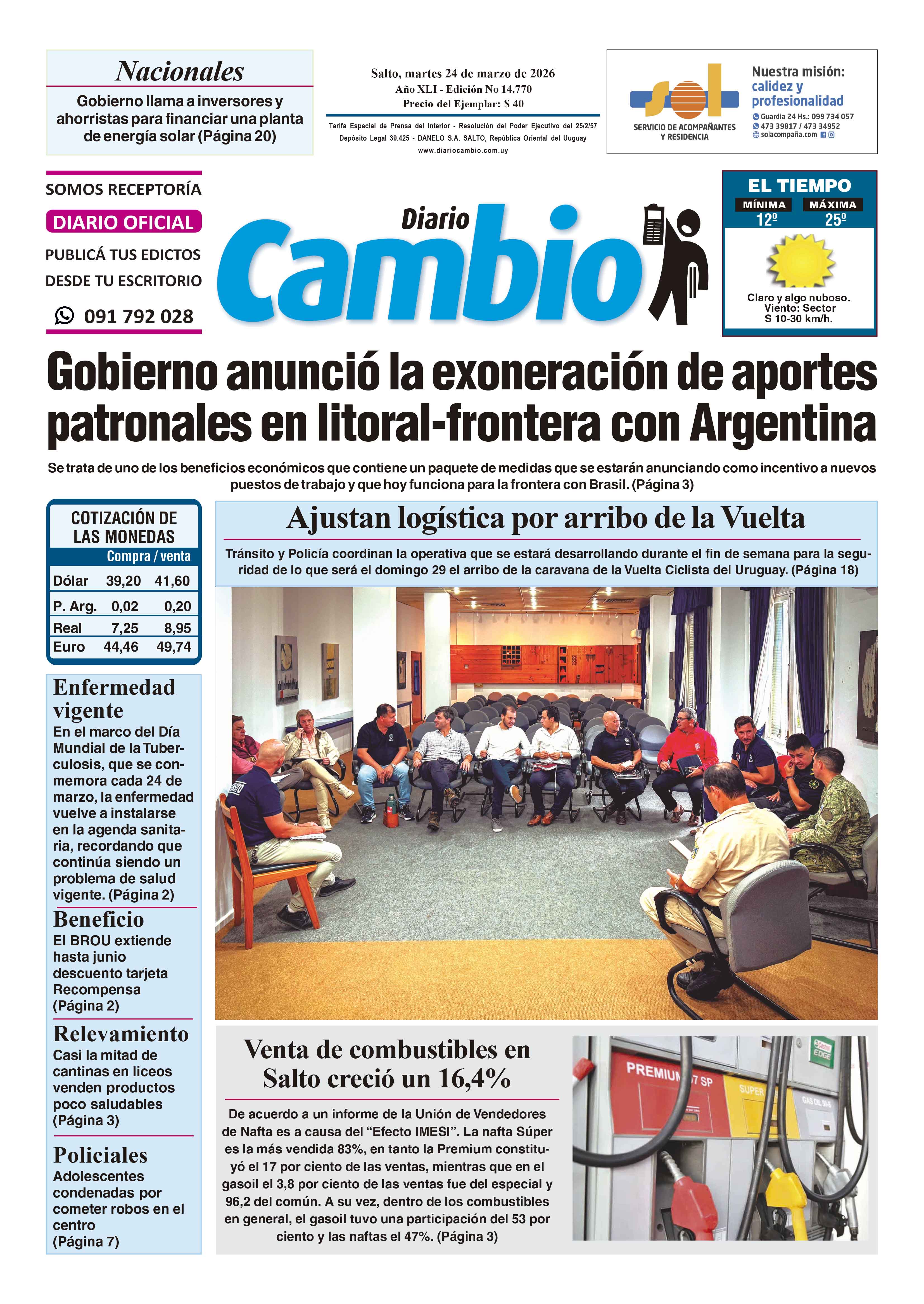 Portada de hoy