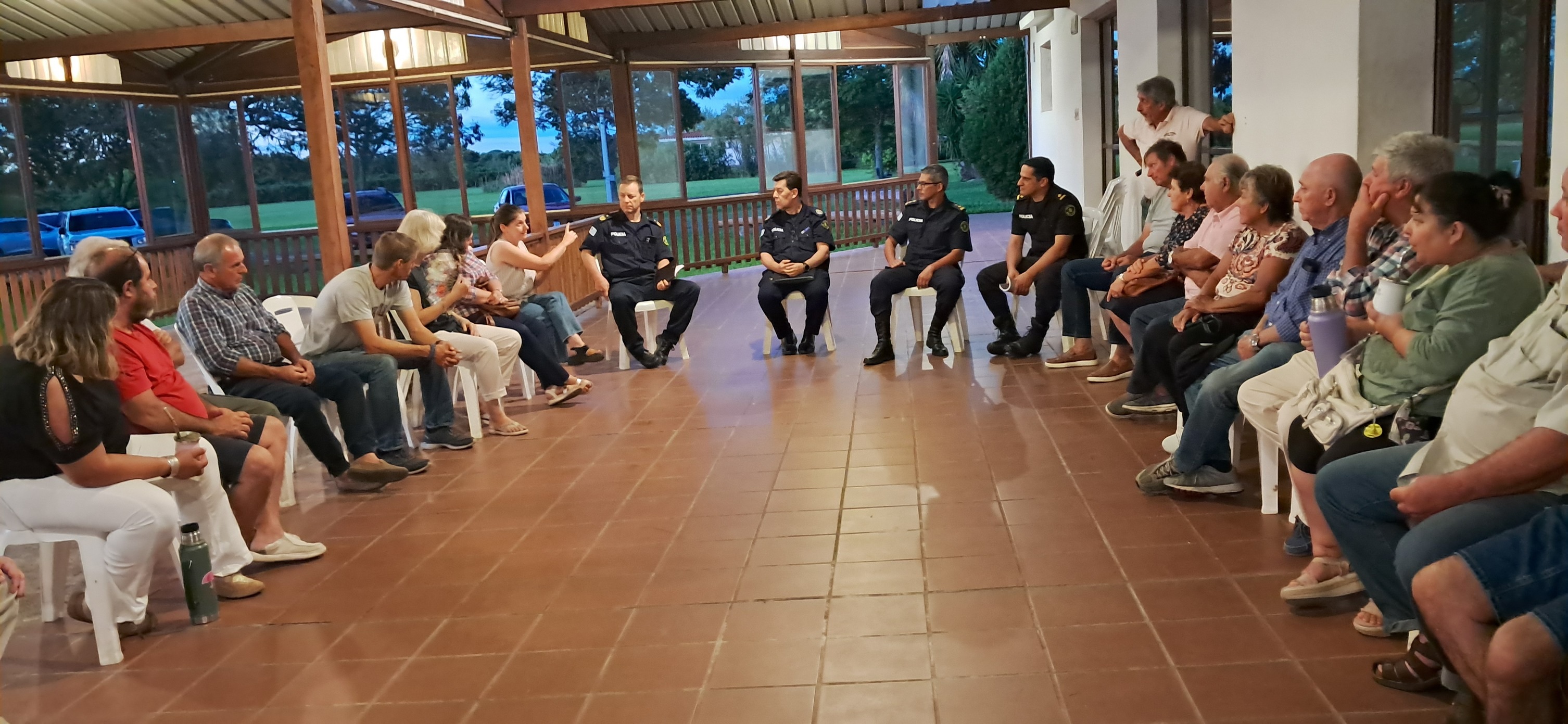 Productores expresan preocupación por ola  de delitos y se reunieron con Jefe de Policía