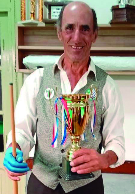 Billar: Miguel Fraigola ganó el segundo circuito de Segunda categoría