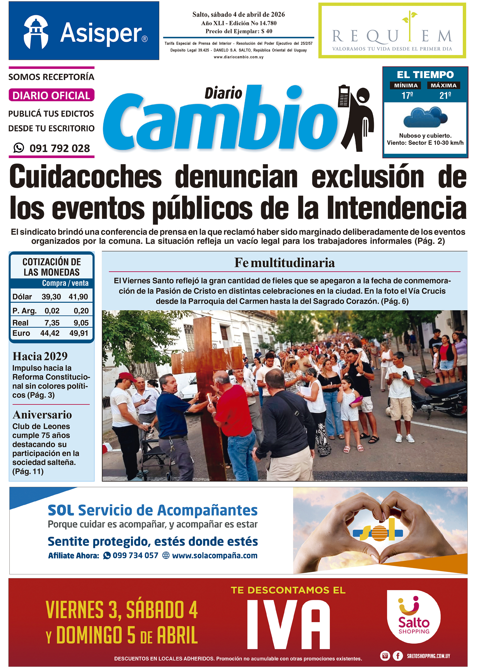 Portada de hoy