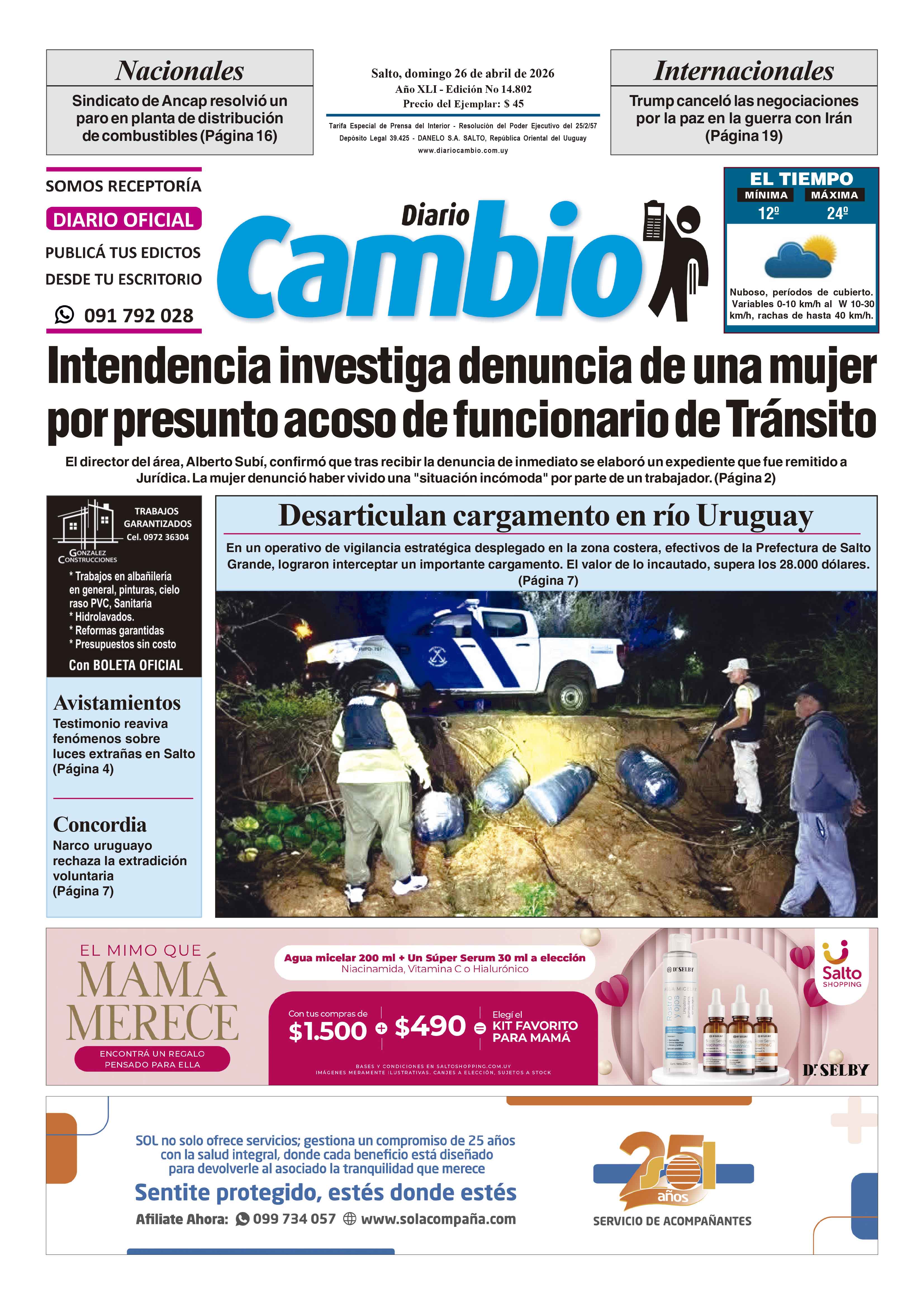 Portada de hoy