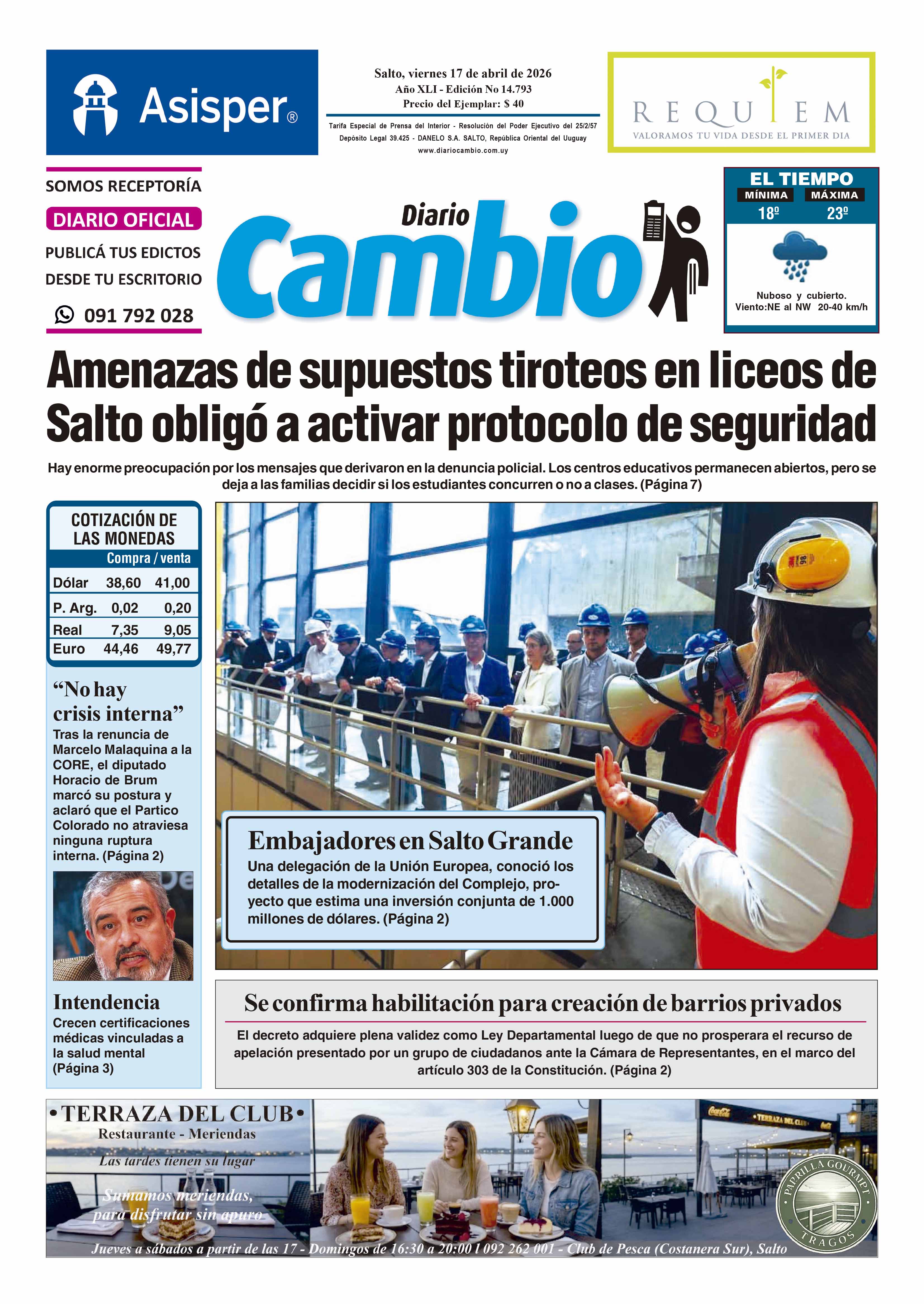 Portada de hoy