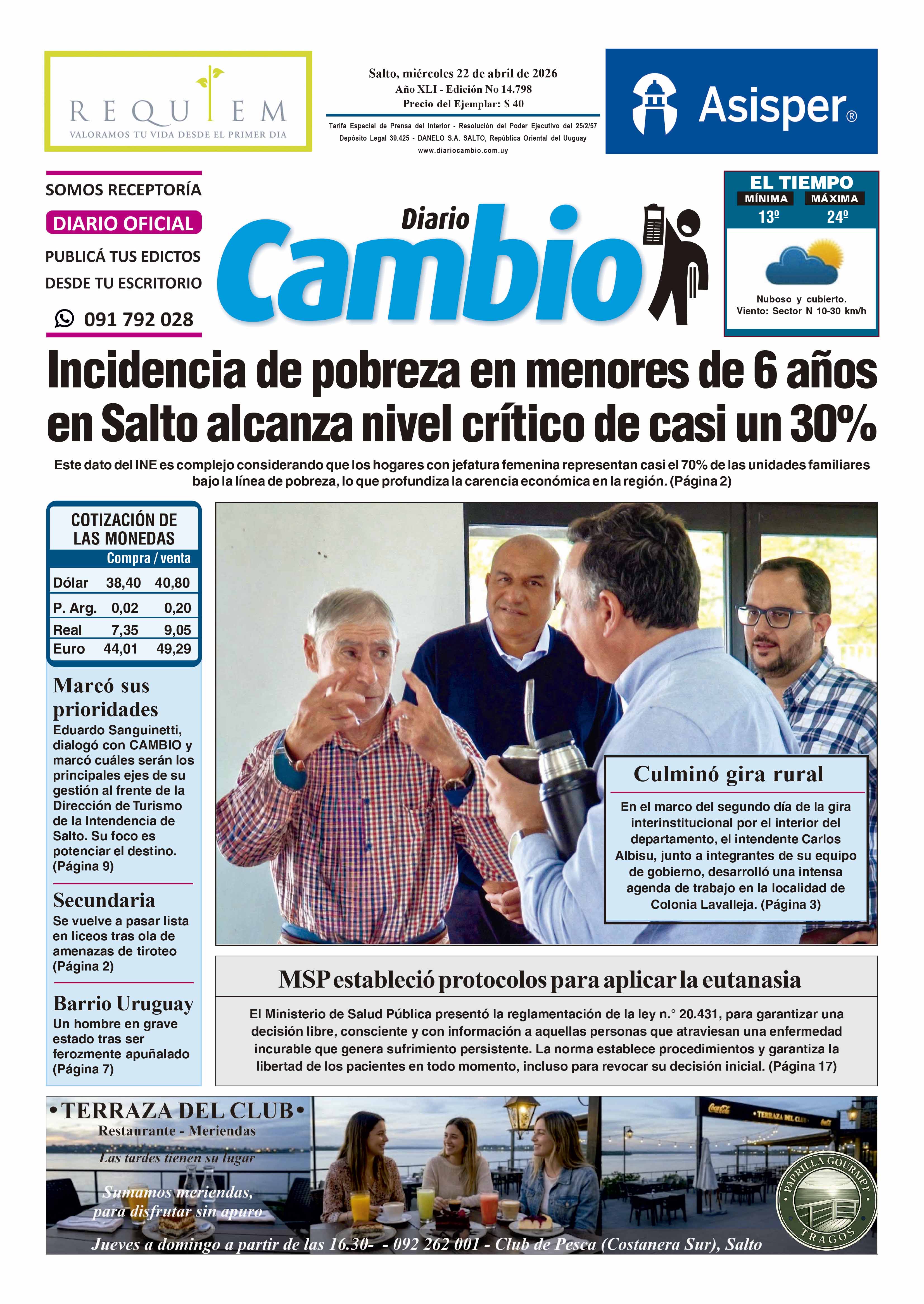 Portada de hoy