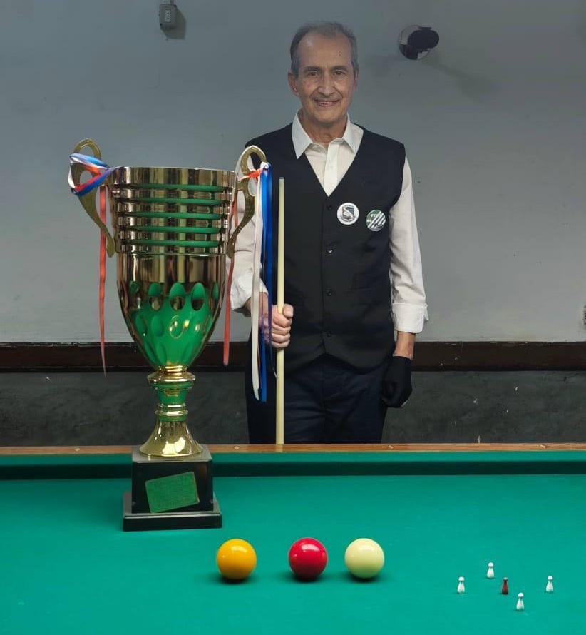 Billar : Humberto Mello ganó el primer Regional de Tercera categoría jugado en Centenario 