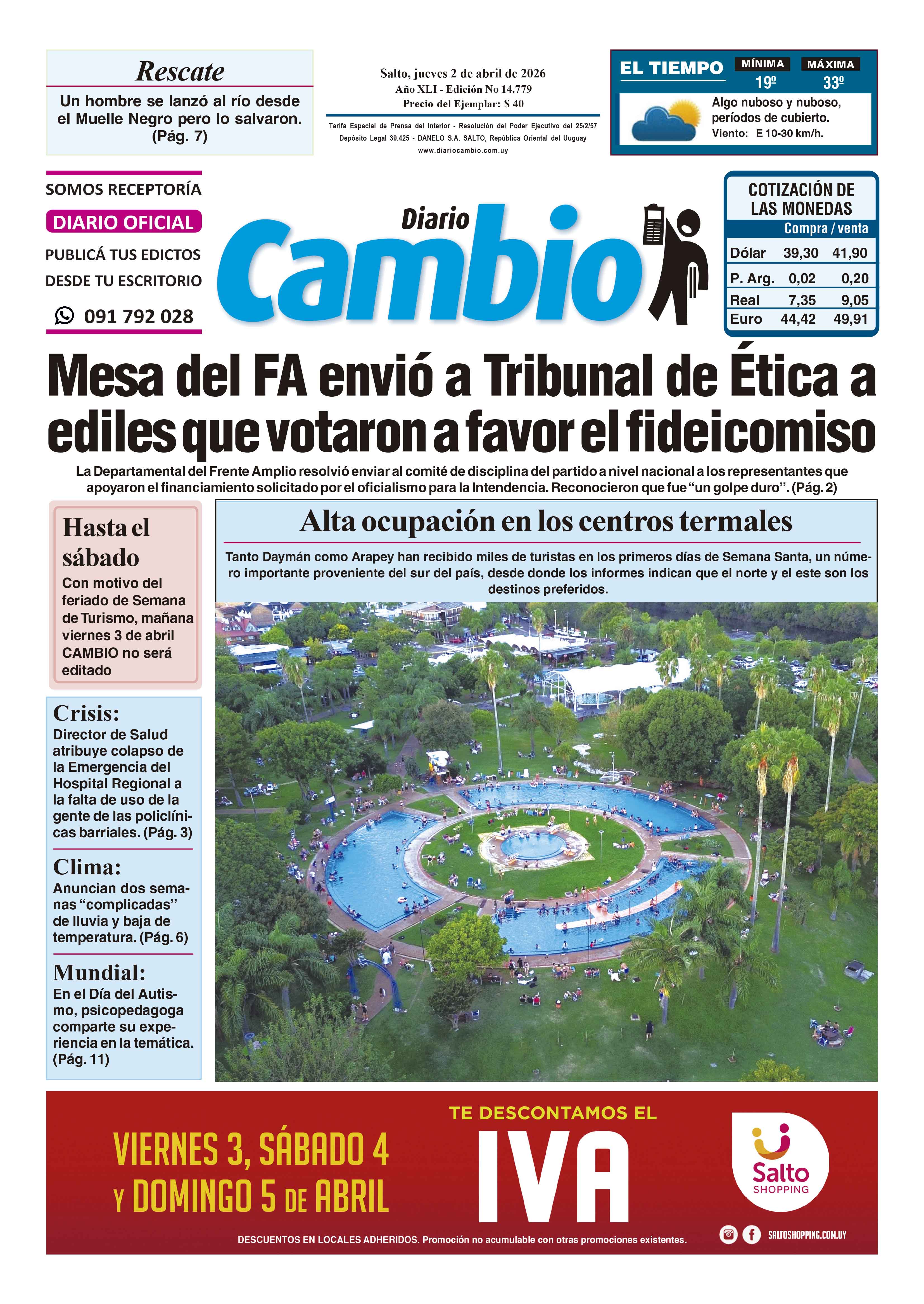 Portada de hoy