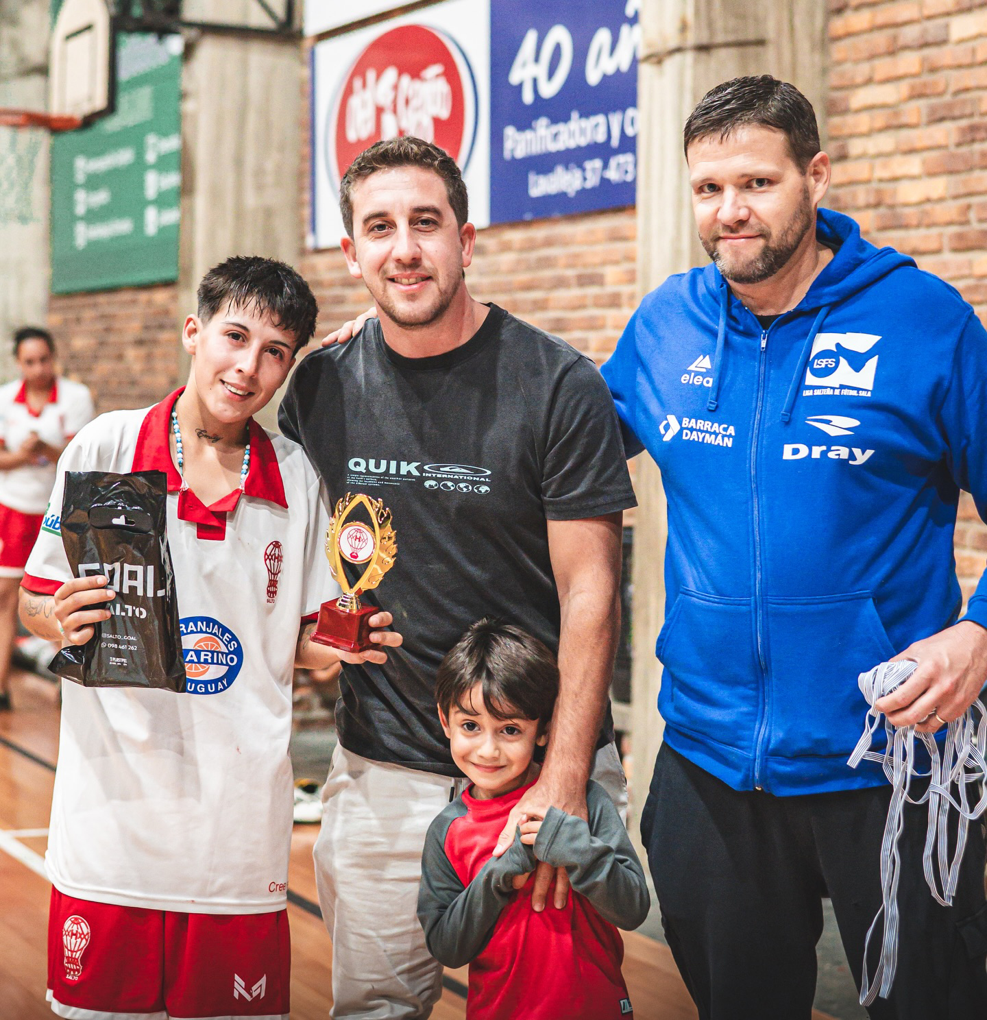 Tigre se consagró esta semana campeón del futsal femenino y Camila Suárez de Huracán fue la goleadora del torneo.