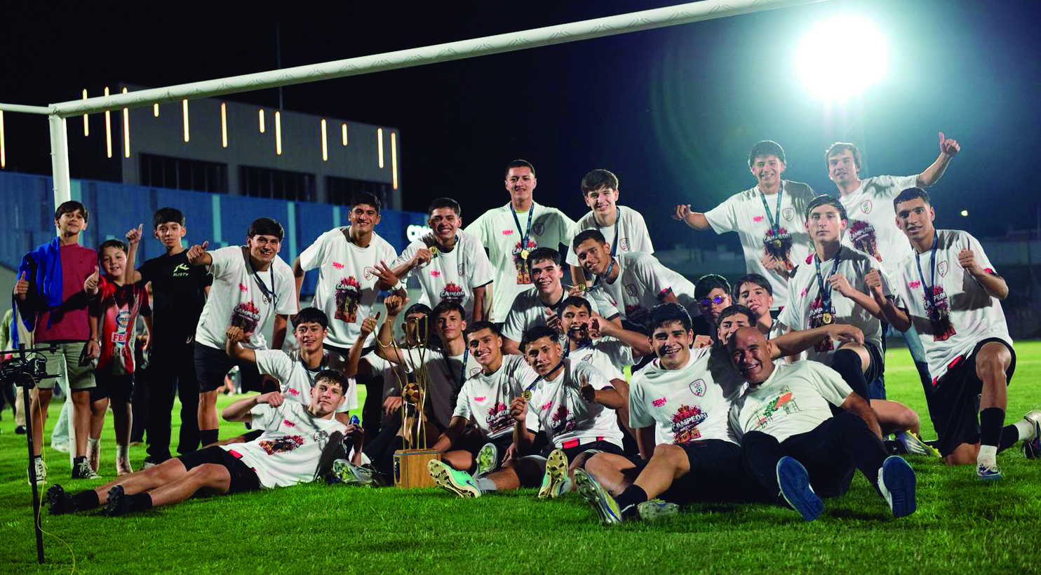 Derrotó en el global de las finales a Soriano 3-2: Salto otra vez: es tricampeón nacional en sub 18 