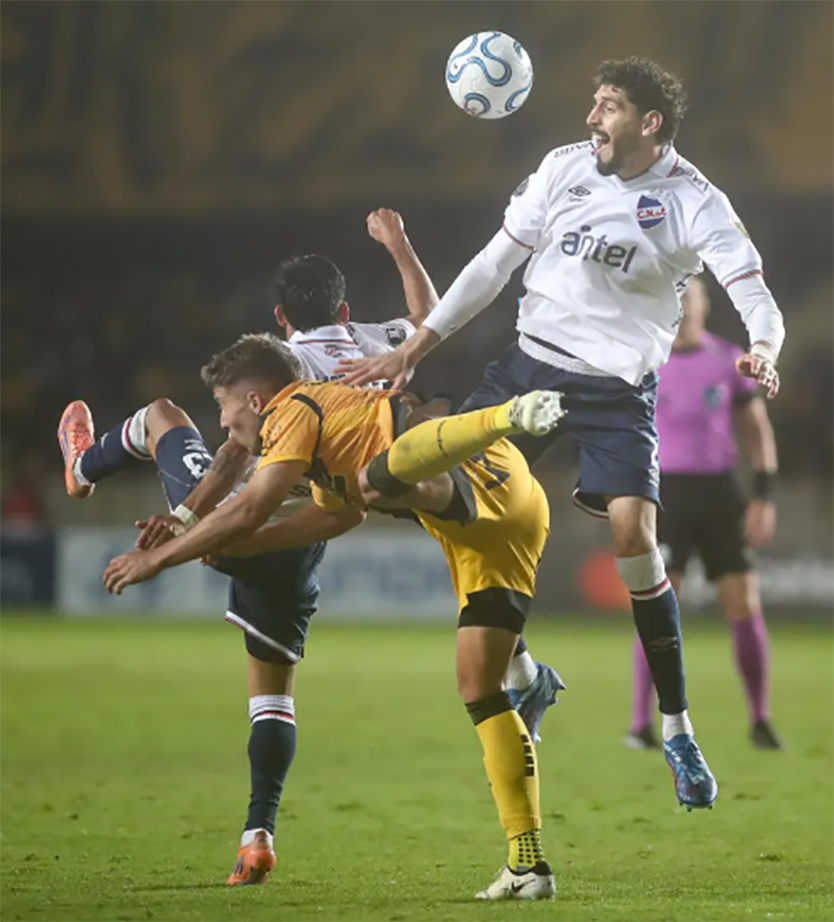 Nacional viene de igualar en Chile.