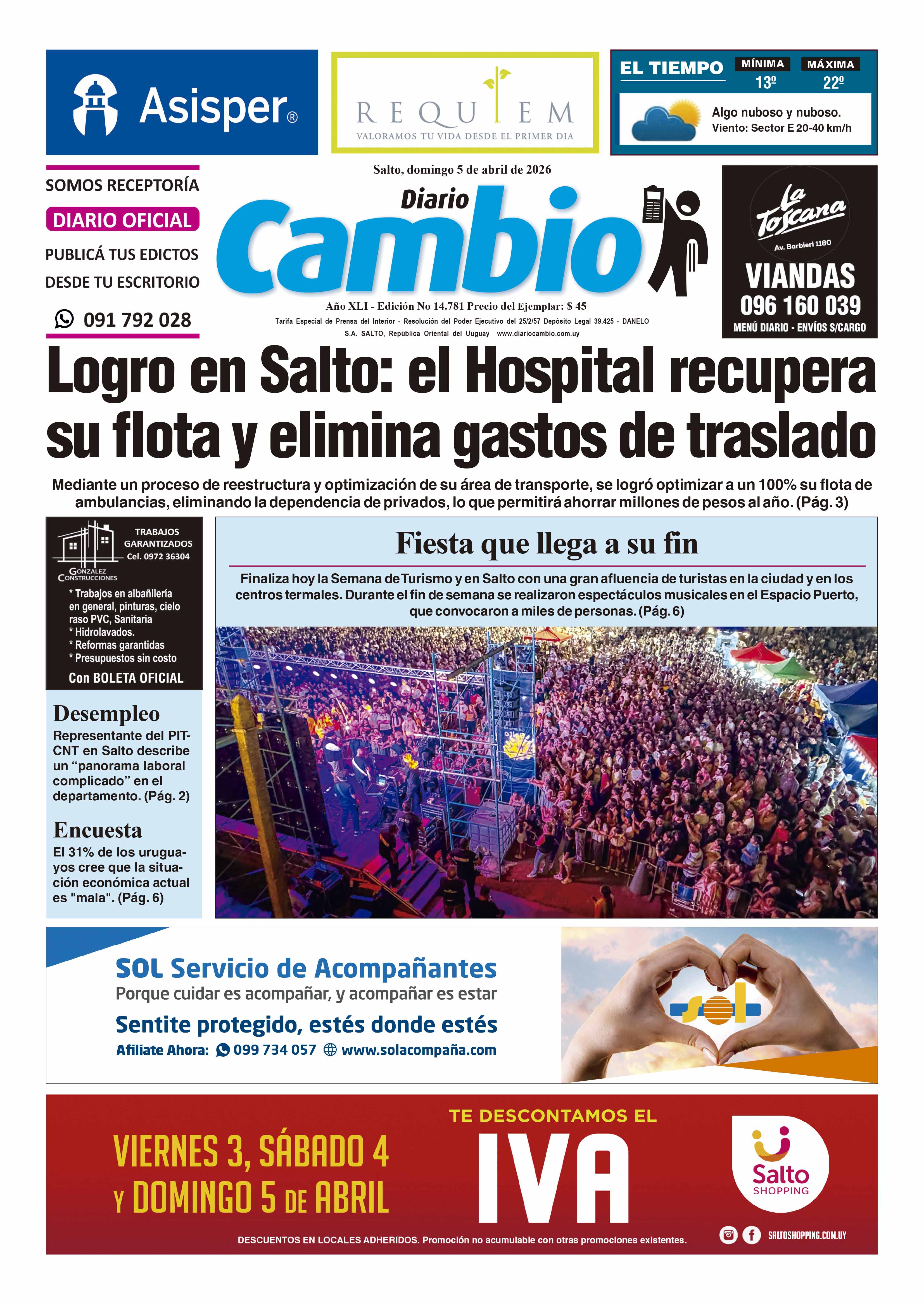 Portada de hoy
