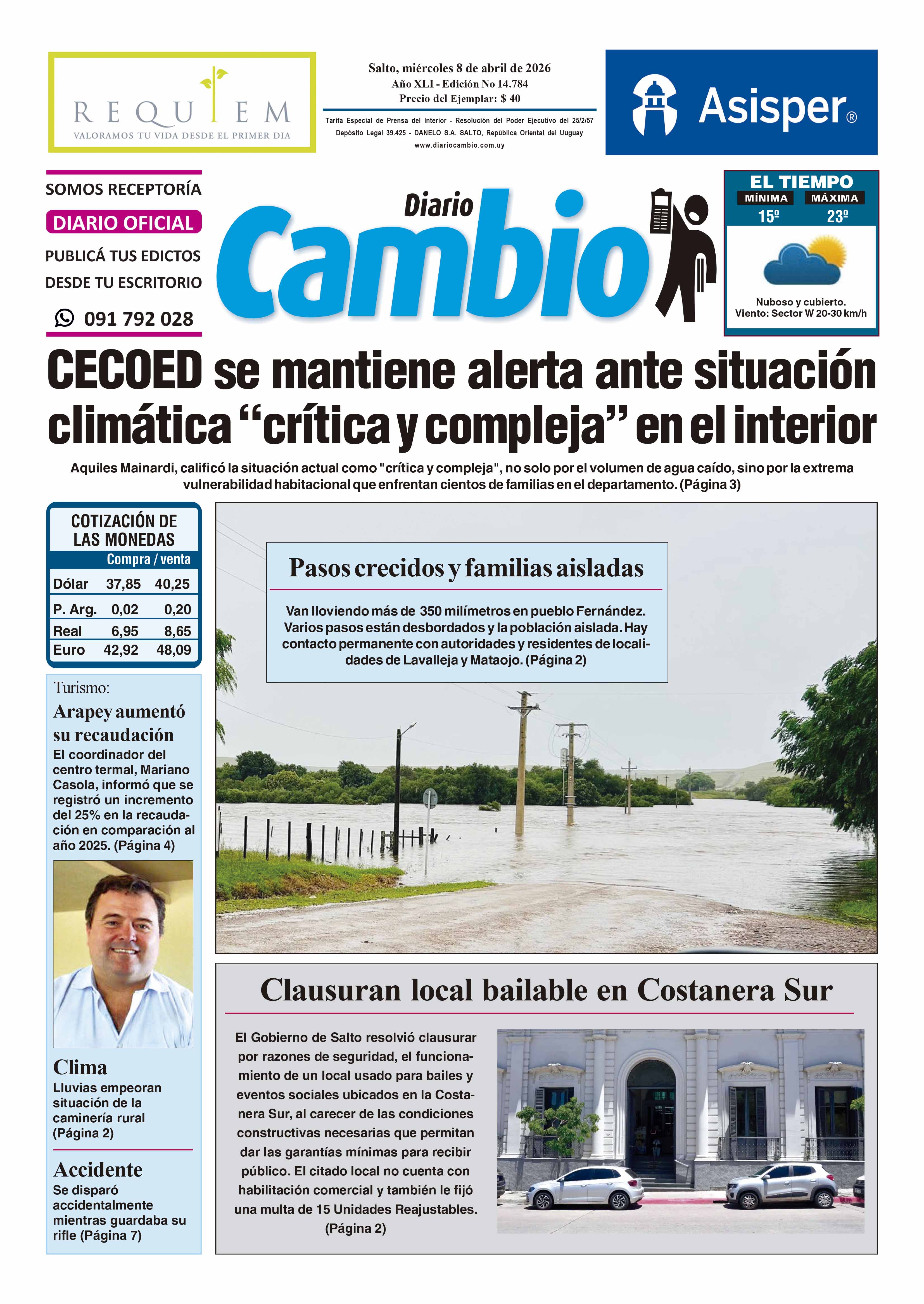 Portada de hoy
