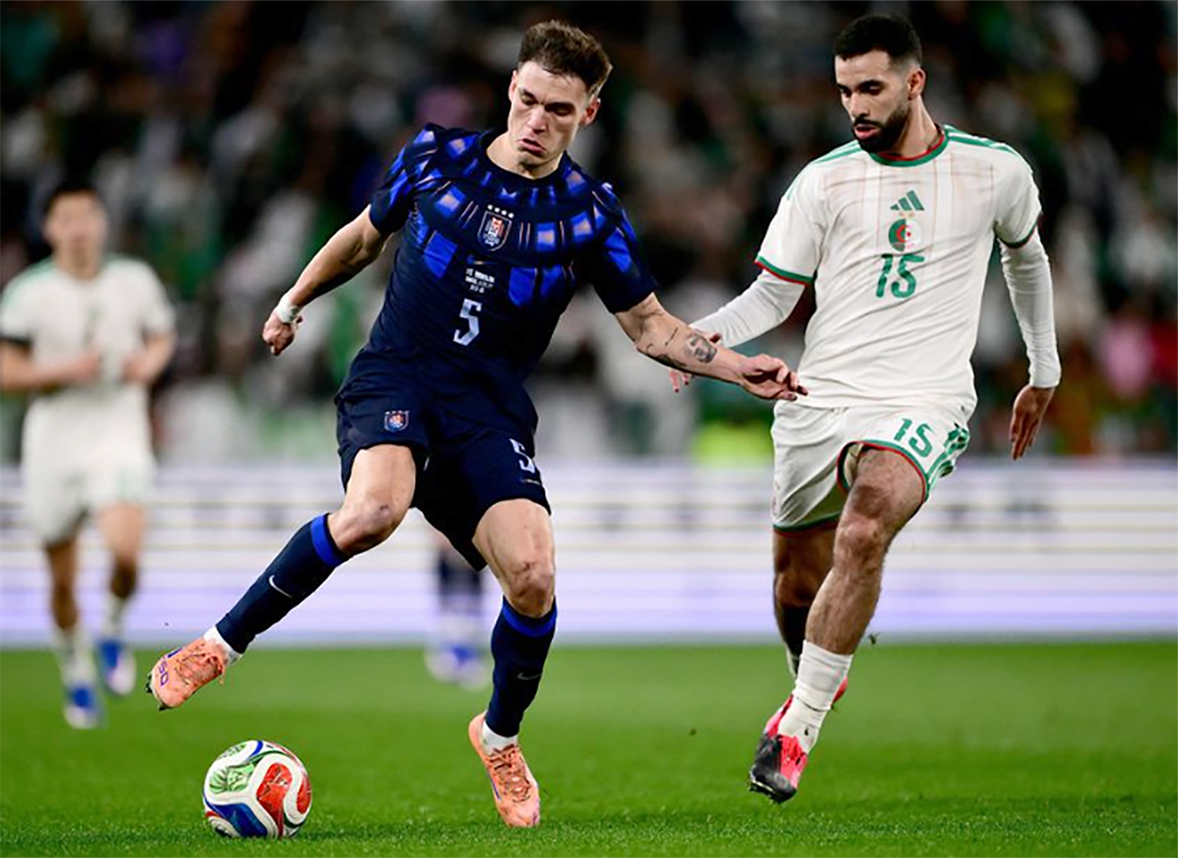 Ugarte ha ido de menos a más y fue uno de los puntos altos.