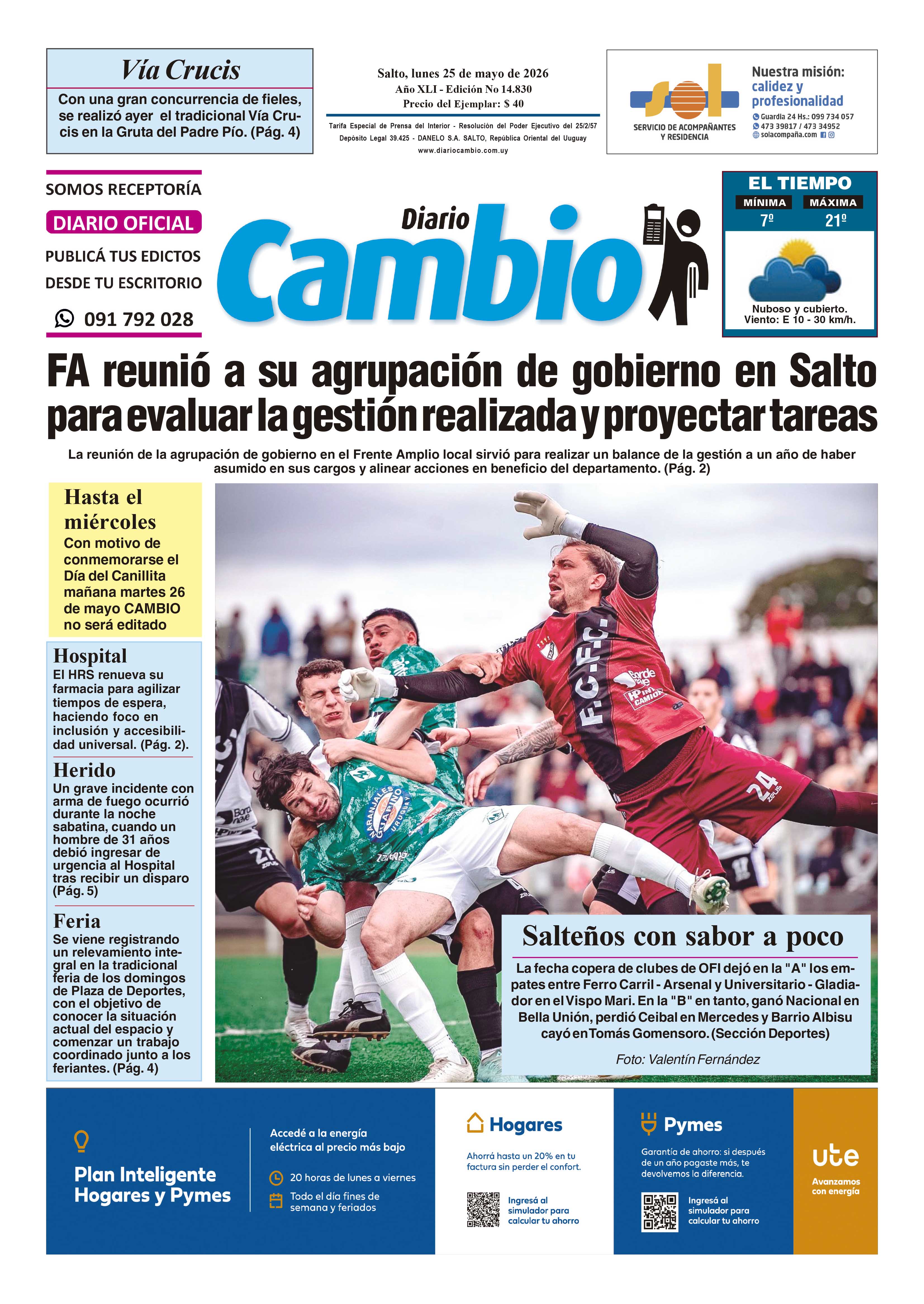 Portada de hoy