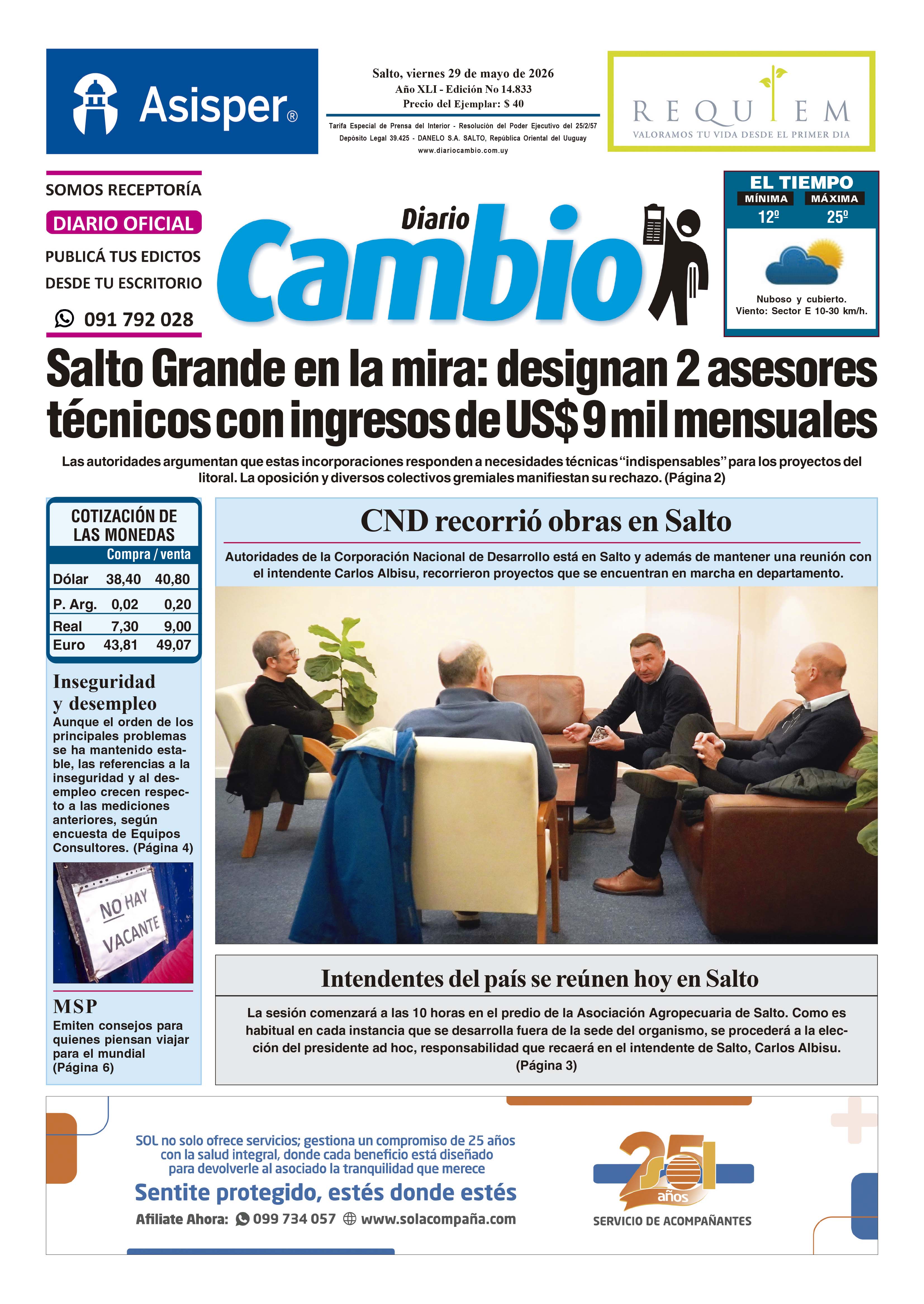 Portada de hoy