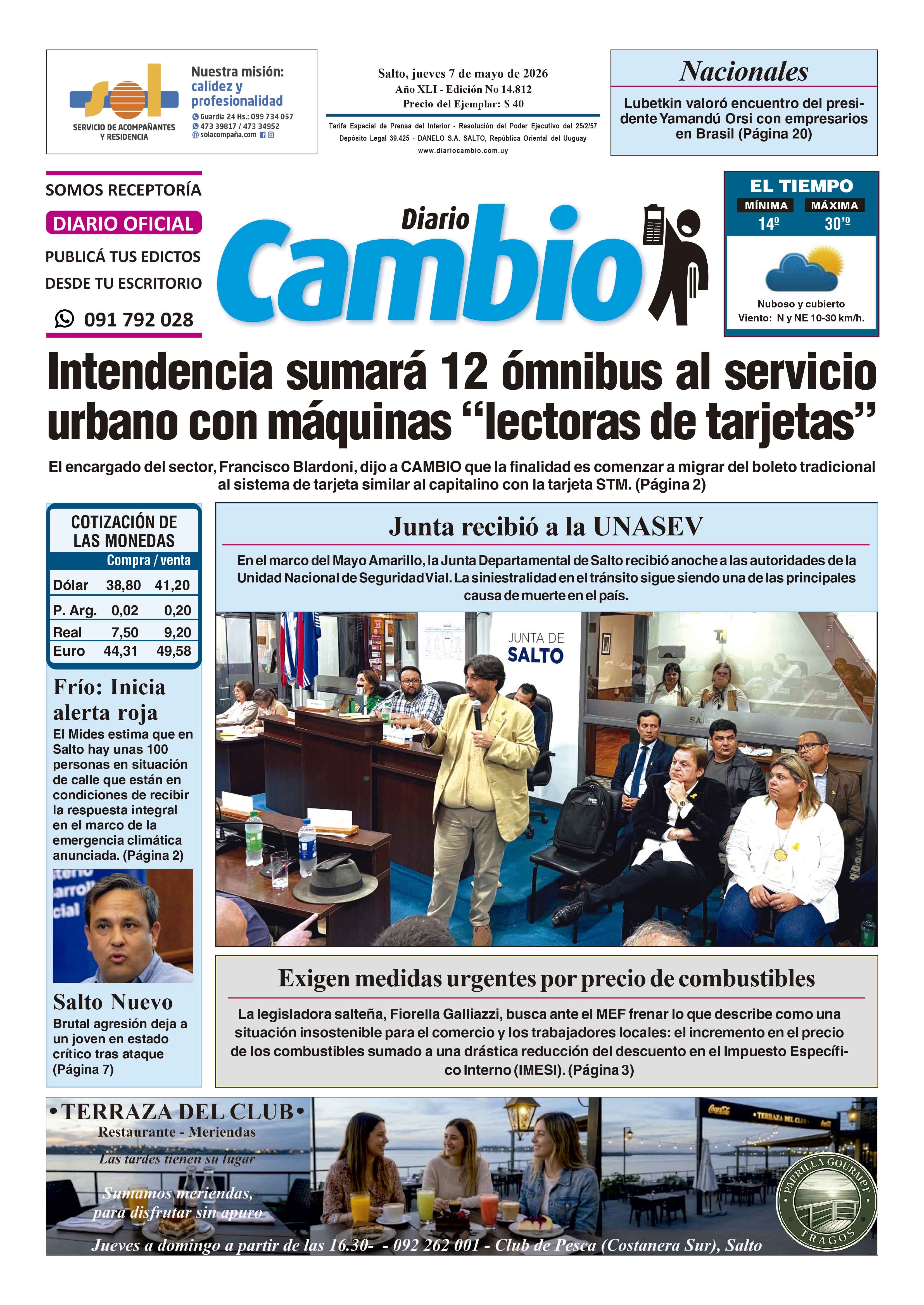Portada de hoy