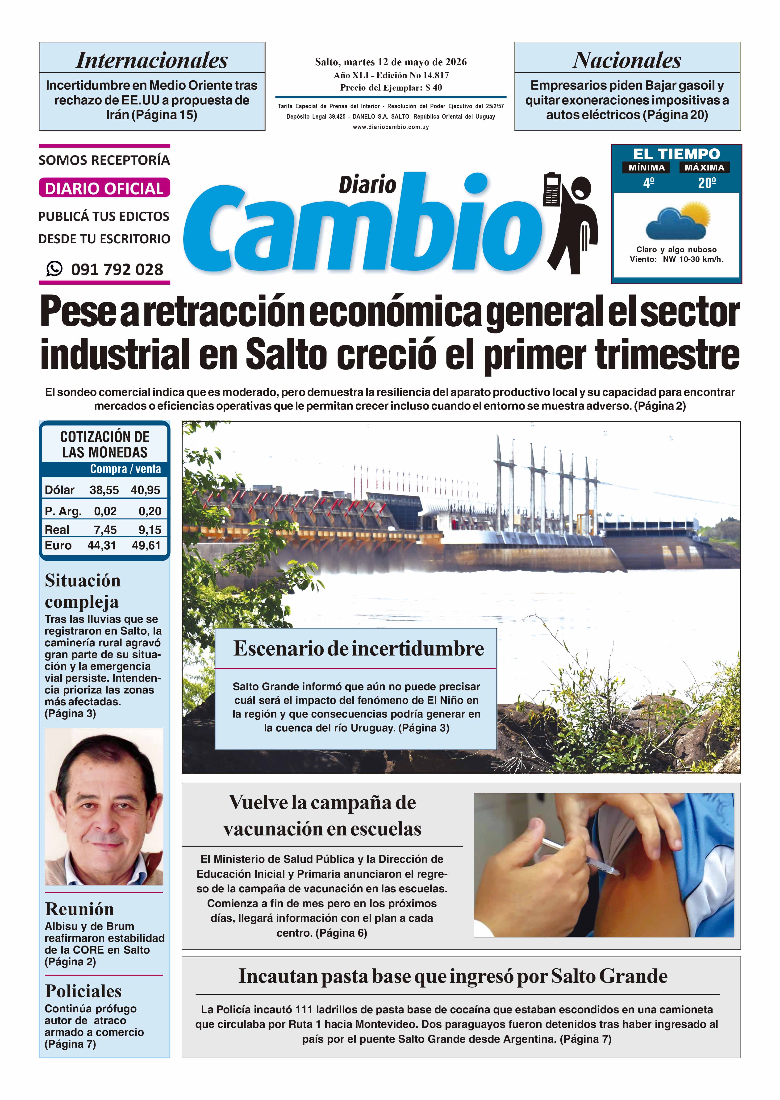 Portada de hoy