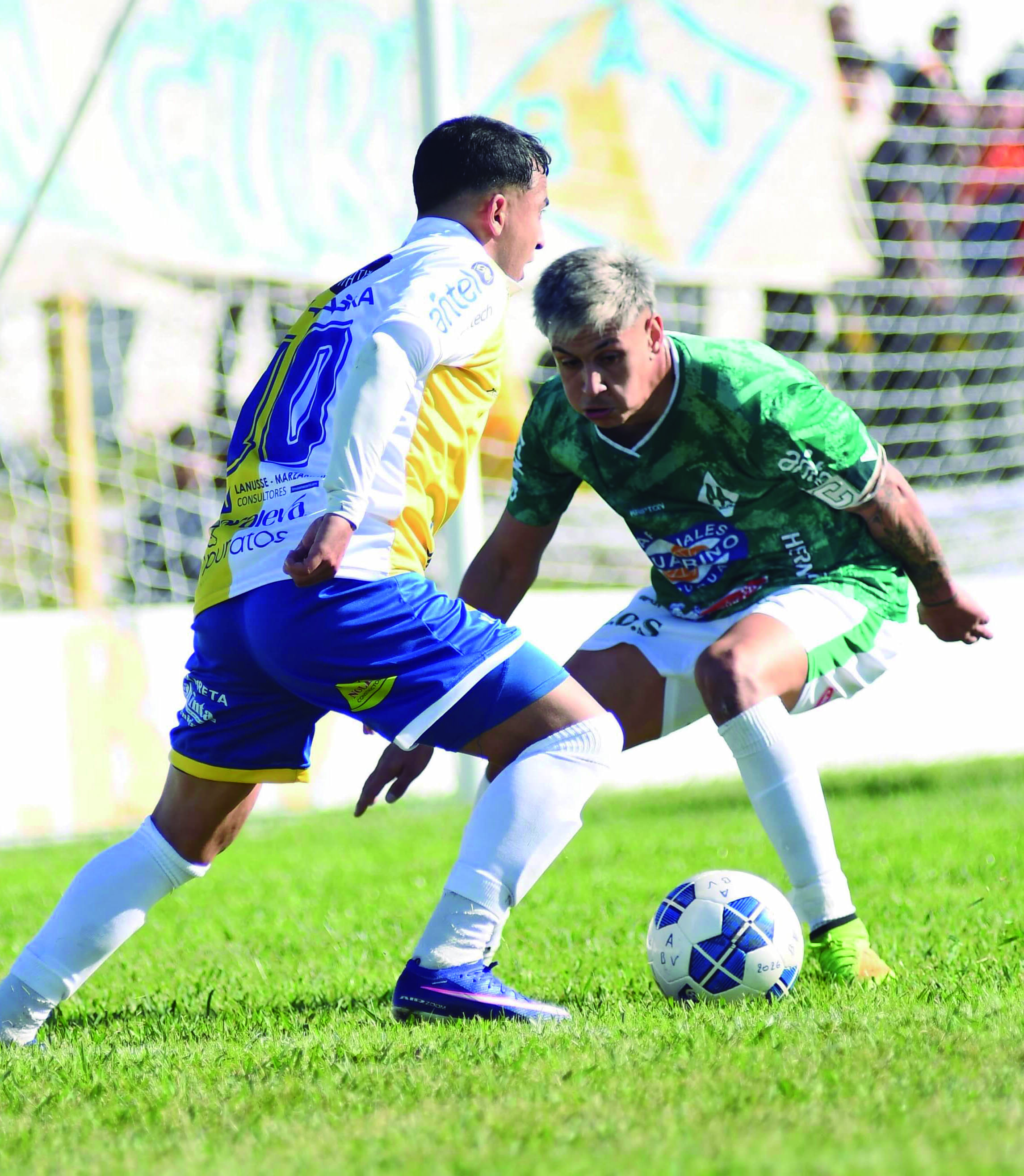 Tropezón "Verde" en suelo sanducero.