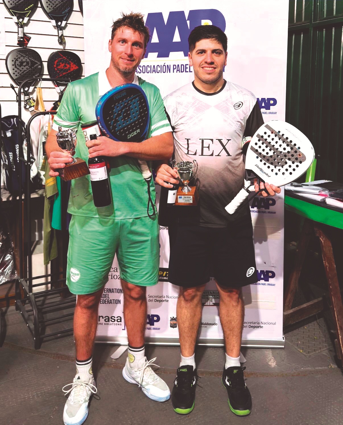 Pádel: Se jugó la 3a fecha del Circuito Nacional Franco Soria campeón en 1ª Categoría