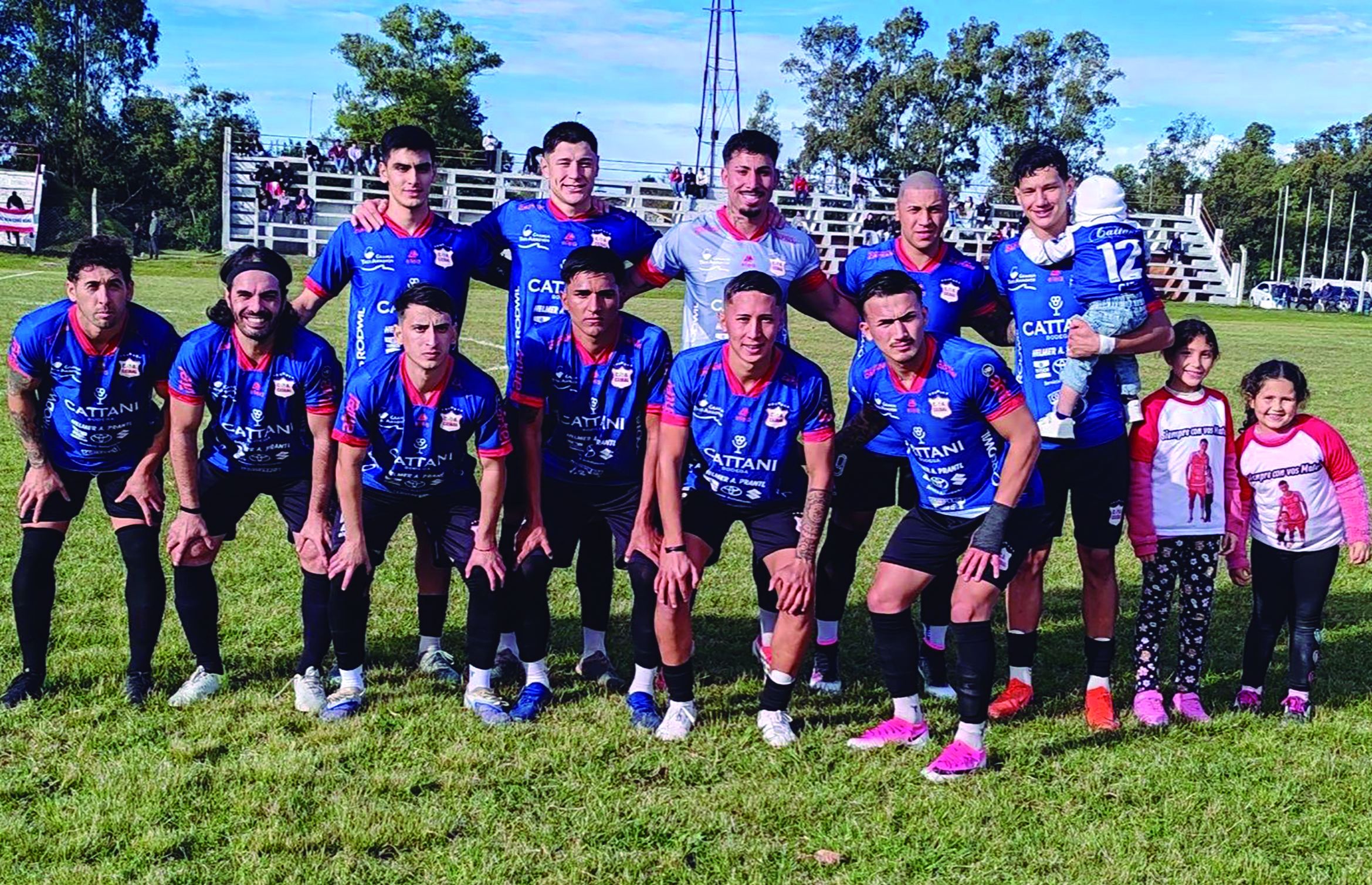 Trabajosa victoria logró en el debut en OFI este equipo de Ceibal ayer en su visita al Estadio Municipal de Guichón.
