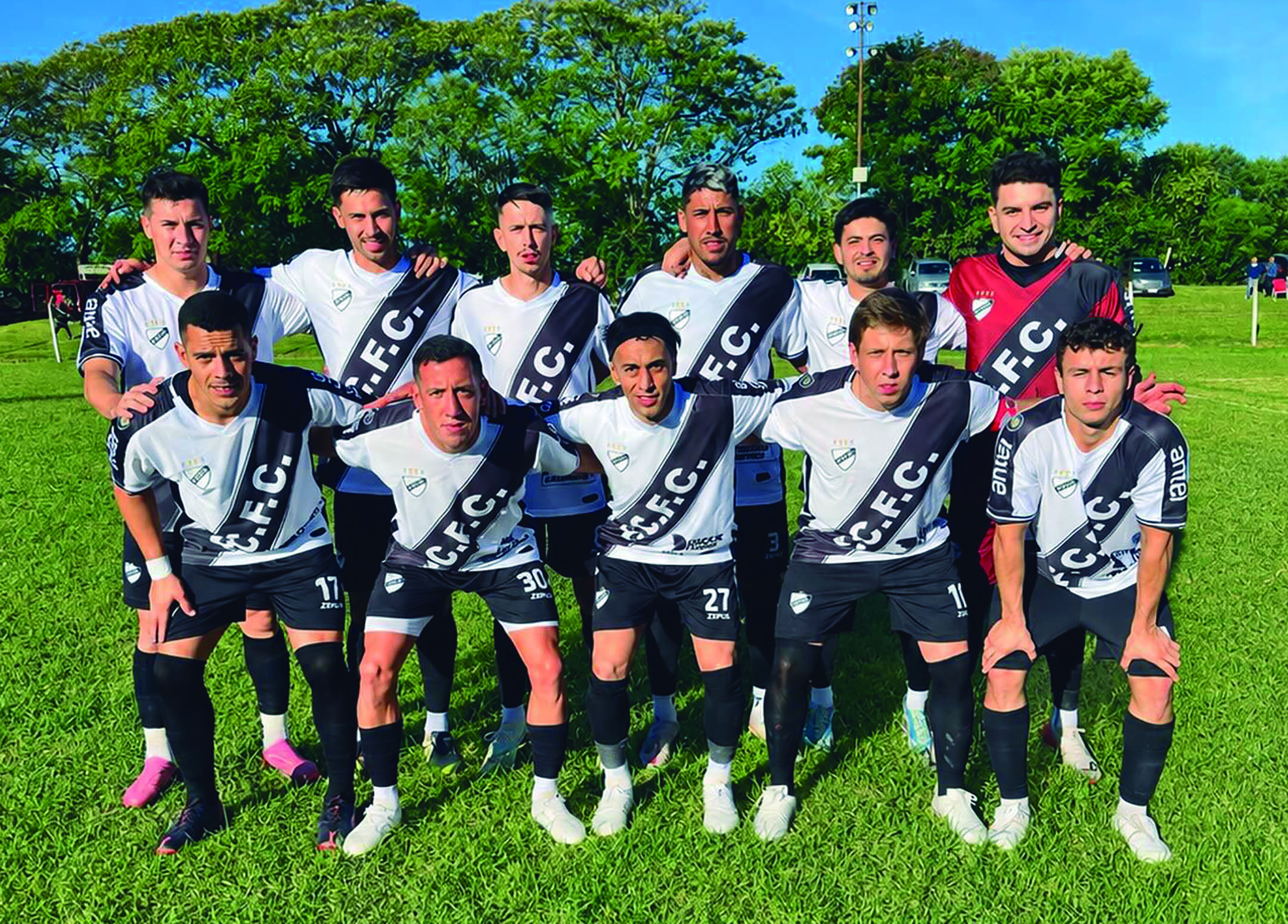 El equipo que arrancó jugando la Copa de Clubes en su casa. Foto FC