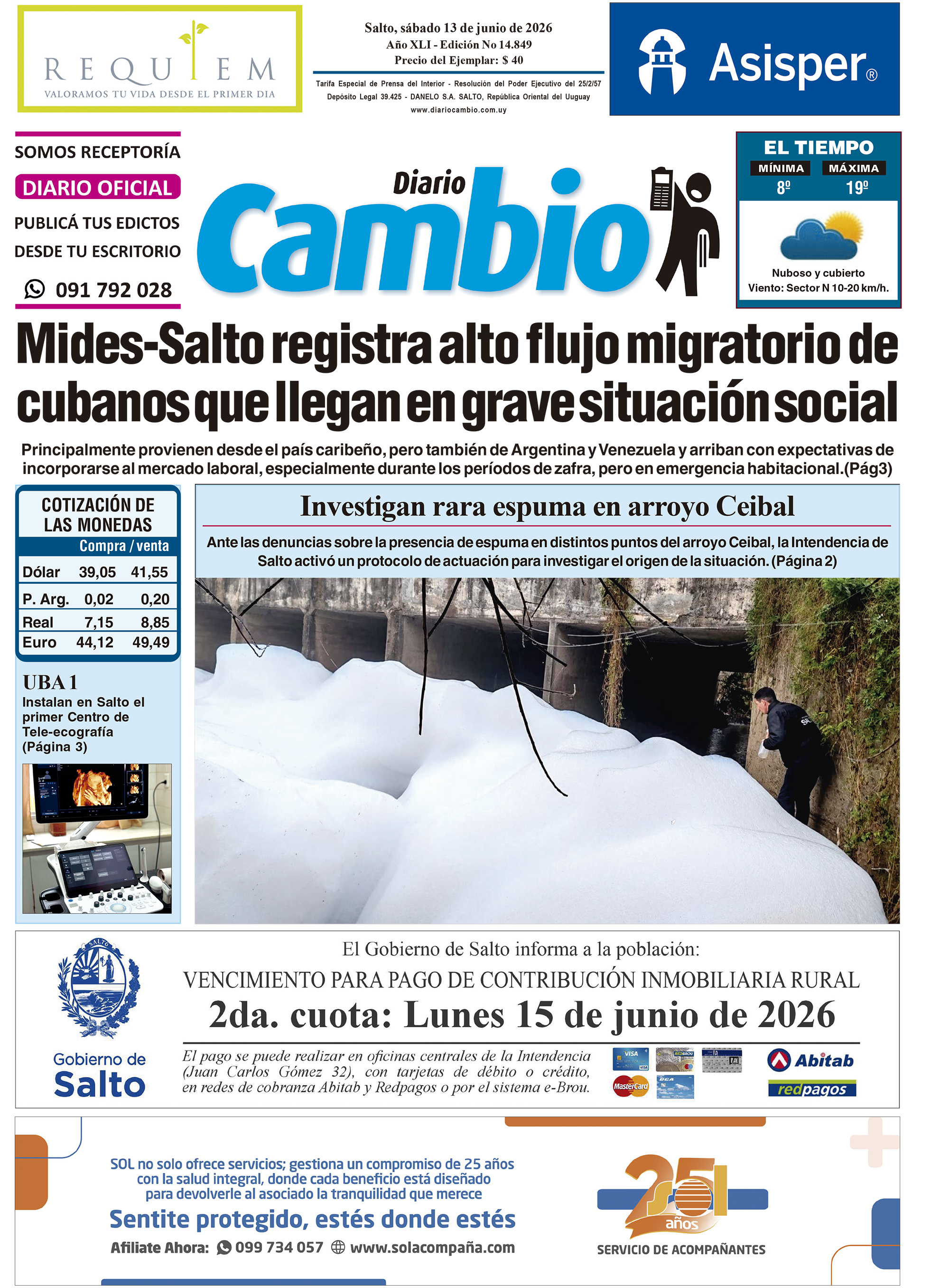 Portada de hoy